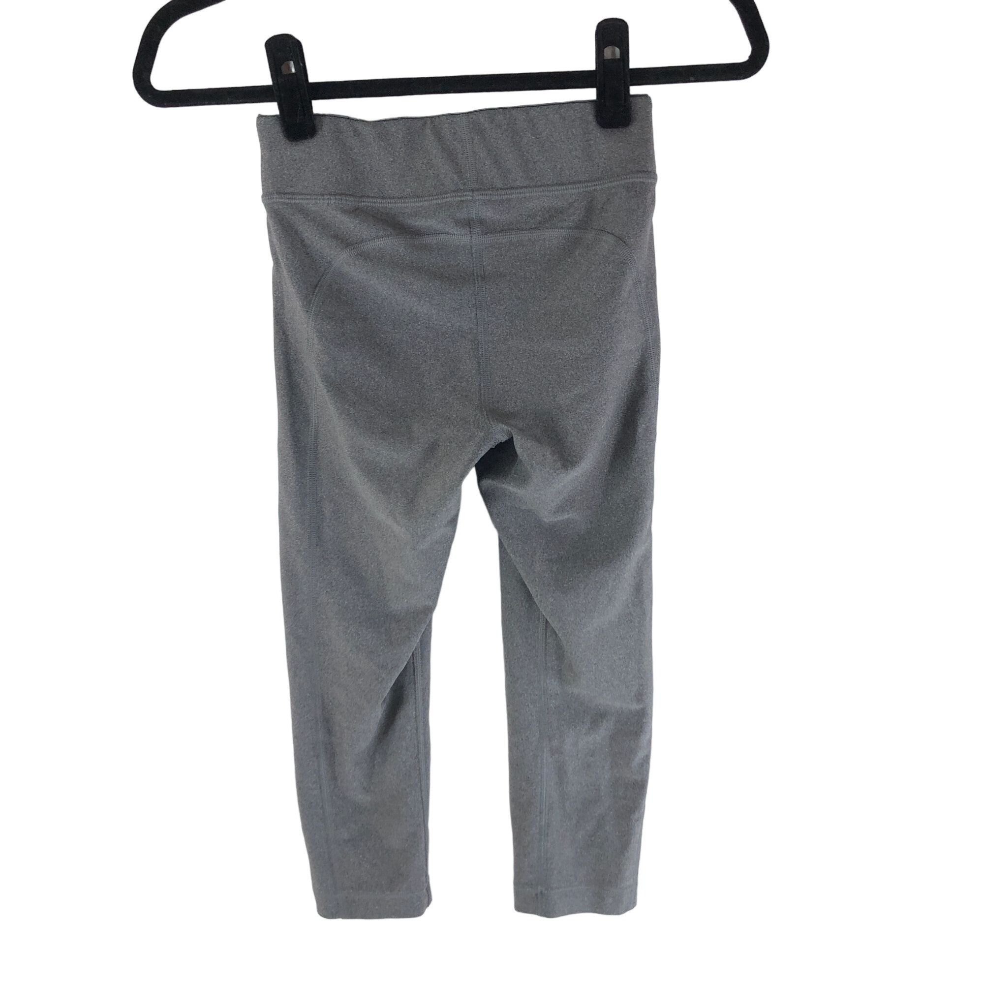 Under Armour Under Armour Womens Capri Leggings Cropped Compression HeatG Size 22" - 2 Thumbnail