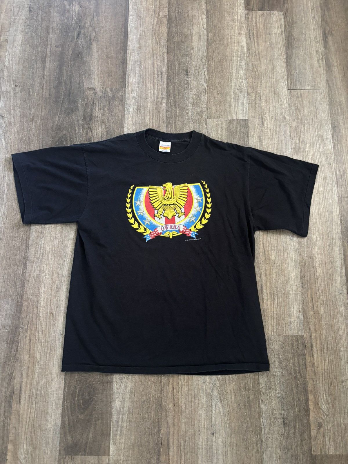 Vintage Vintage 1991 GWRRA Crest Single Stich Tee Size US XXL / EU 58 / 5 - 1 Thumbnail