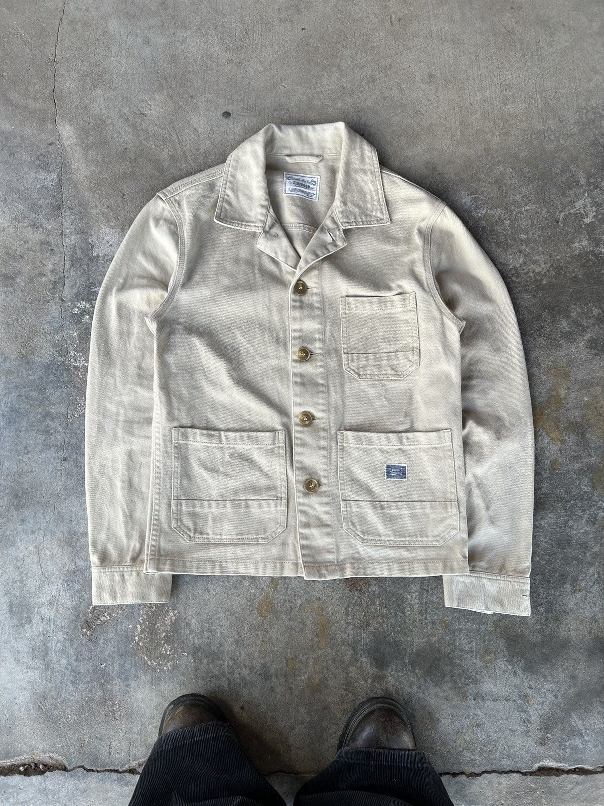 Other × Vintage Vintage Simwood Workwear Denim Jacket Size US S / EU 44-46 / 1 - 2 Thumbnail