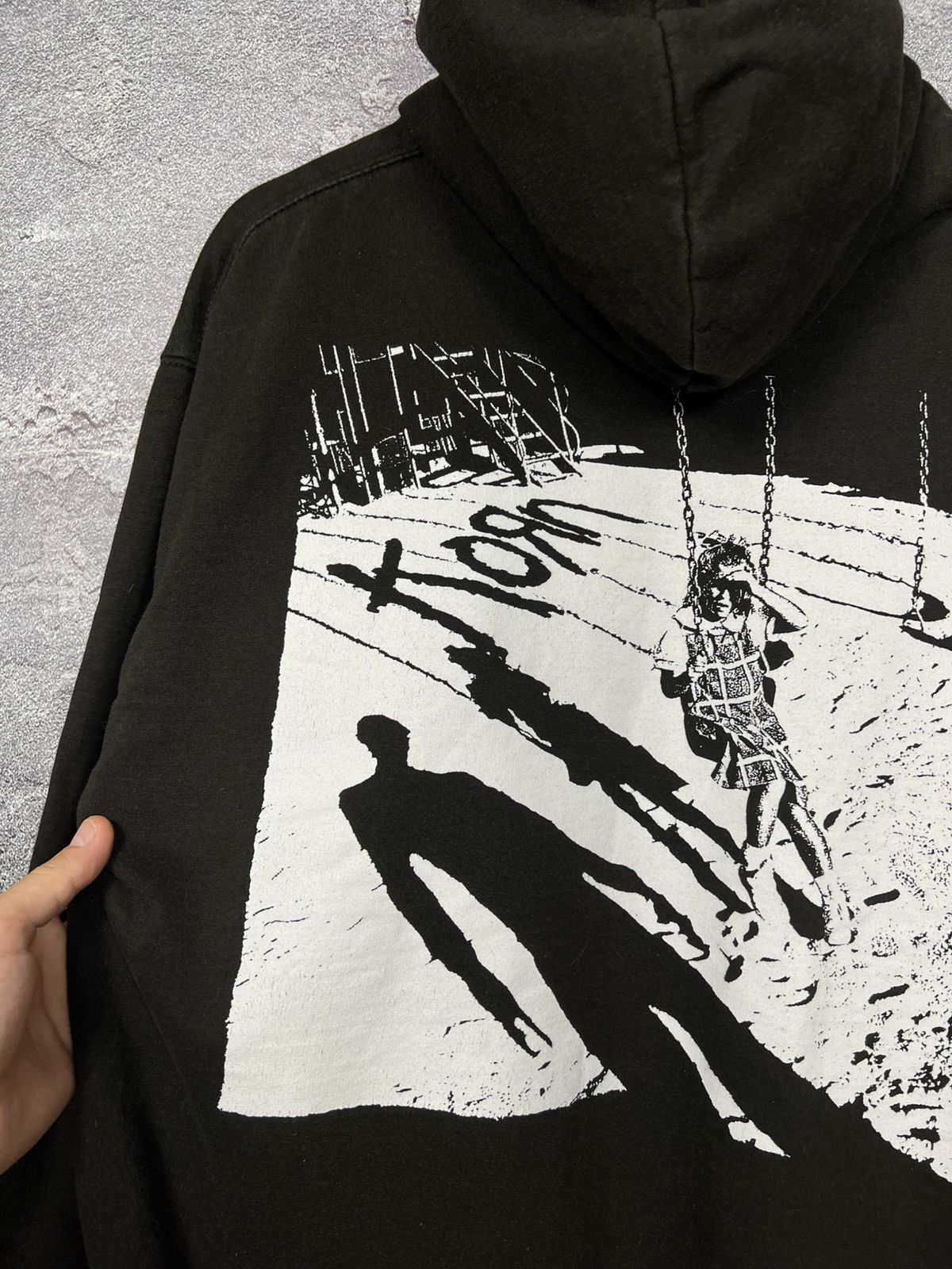 Band Tees Vintage Korn Playground Shadow Band Hoodie Size Xl Size US XL / EU 56 / 4 - 9 Thumbnail