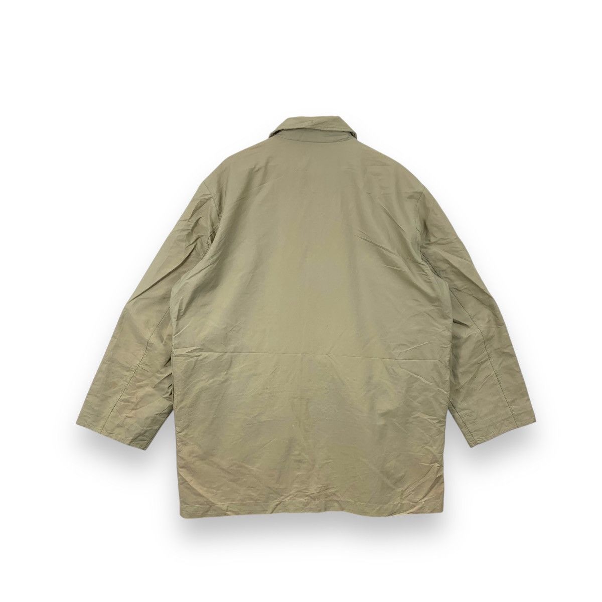 Ermenegildo Zegna Vintage ERMENEGILDO ZEQNA MICROTENE Classic Trench Coat Size 3XL / US 20-22 - 3 Thumbnail