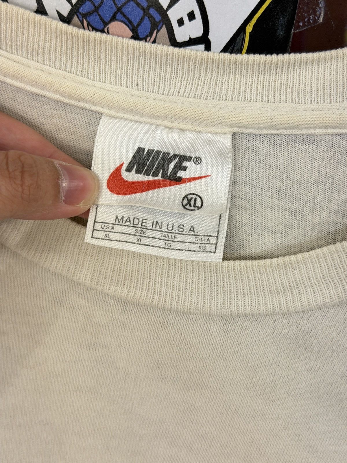 Nike Vintage Nike Baseball ⚾️ 90's made in USA T-shirt Size US XL / EU 56 / 4 - 3 Thumbnail