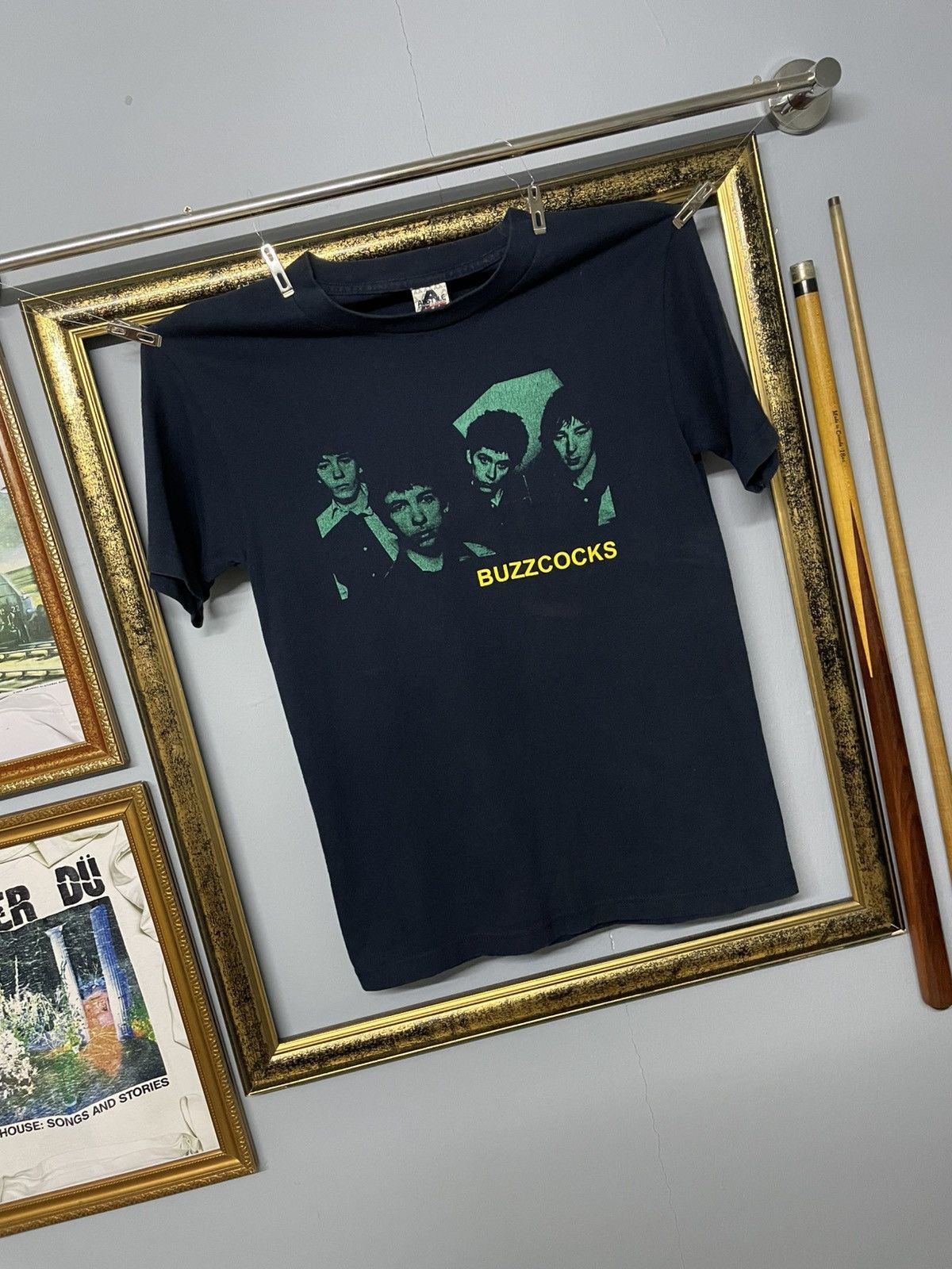 Band Tees Vintage Og 90s Buzzcocks English Punk Rock Line Up Face Band Size US S / EU 44-46 / 1 - 2 Thumbnail