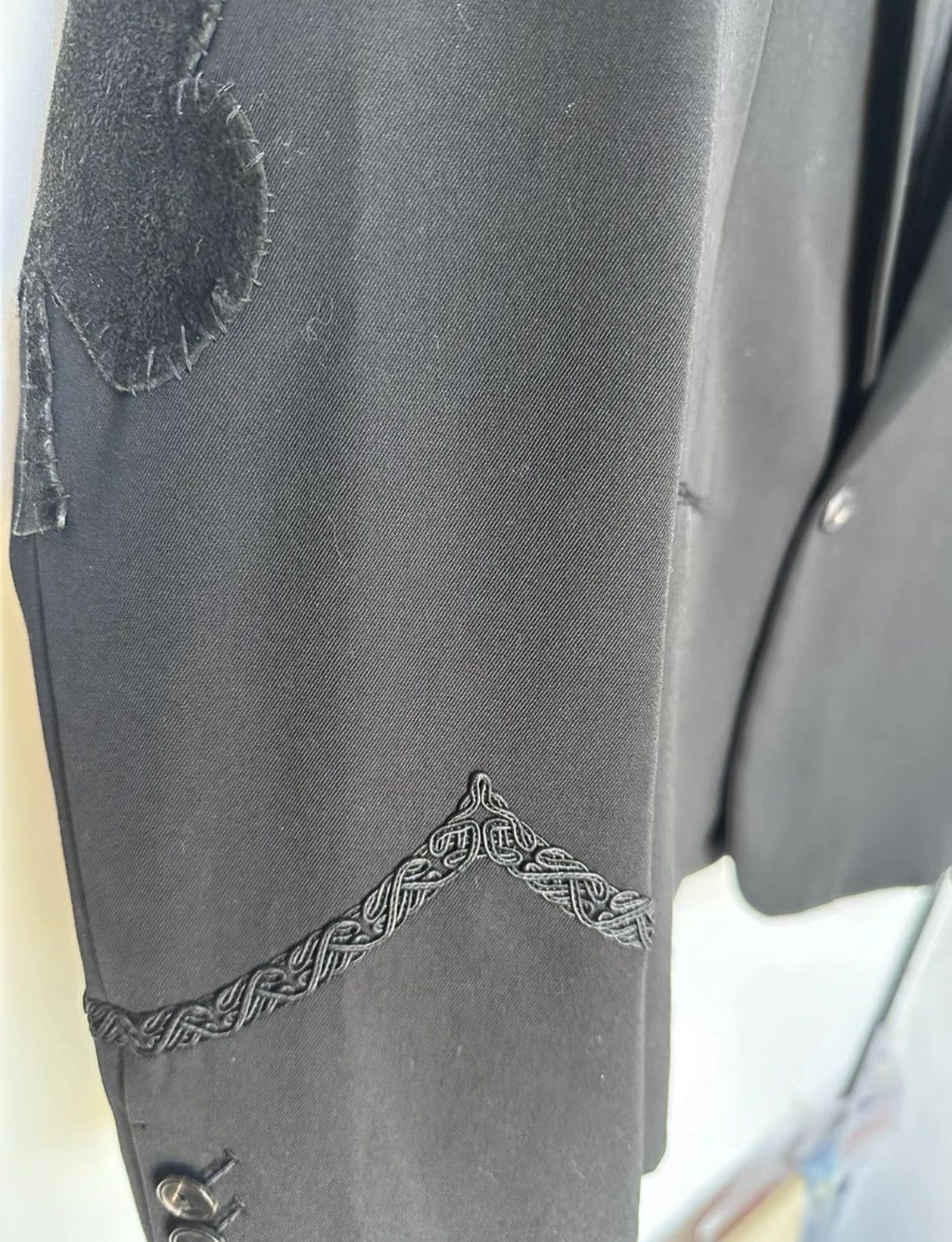Number (N)ine Number (N)ine 06AW Noir Peaked Lapel Blazer Size US L / EU 52-54 / 3 - 3 Thumbnail