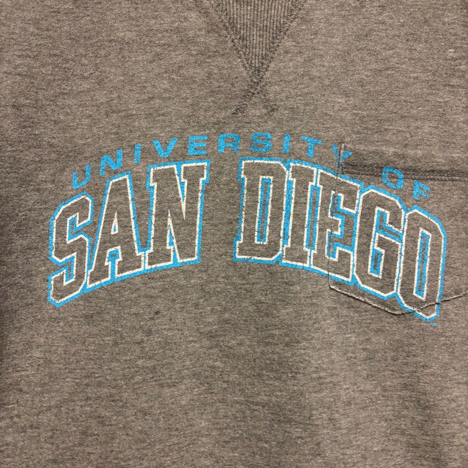 Champion Champion Sweatshirt University San Diego Cropped Sweatshirt Size M / US 6-8 / IT 42-44 - 2 Thumbnail