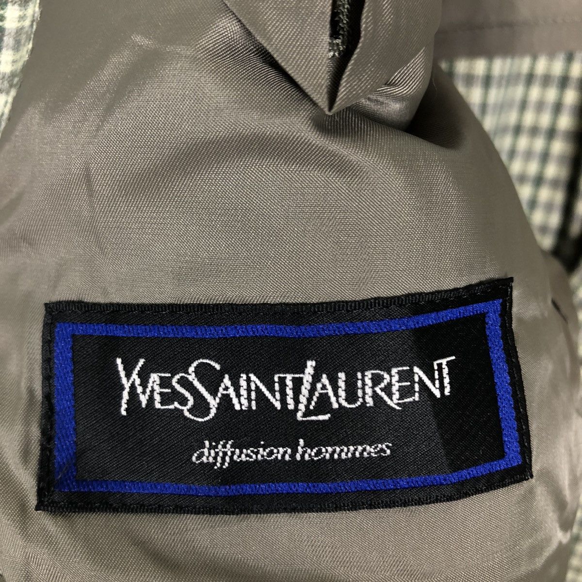 Yves Saint Laurent 🔥90s Vintage Double Breast Casual Jacket Yves Saint Laurent Size US M / EU 48-50 / 2 - 13 Thumbnail