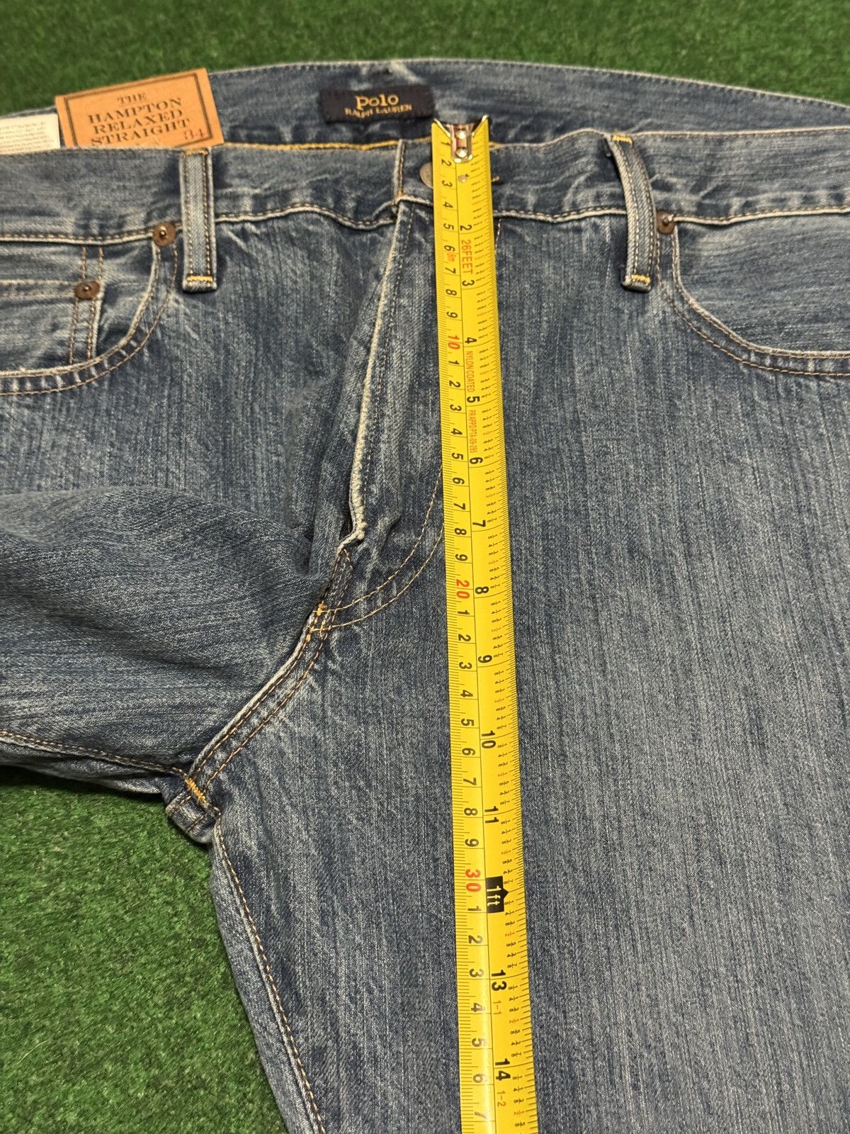 Polo Ralph Lauren Polo Ralph Lauren Hampton Relaxed Straight Jeans 36x34 Denim Size US 36 / EU 52 - 9 Thumbnail