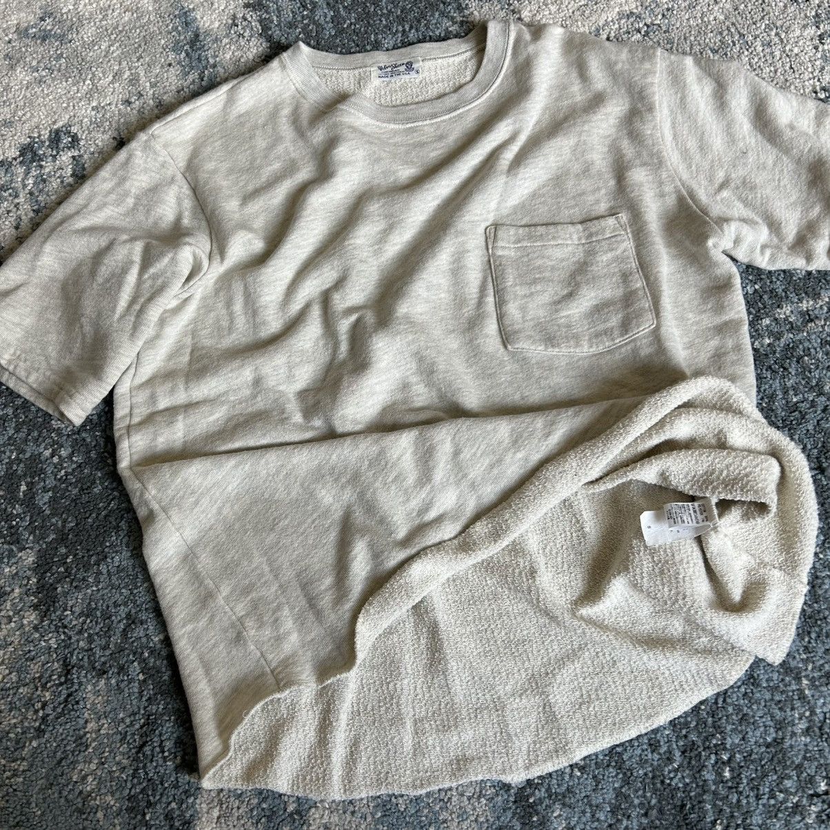 Velva Sheen WiDE BOXY CROPPED ViNTAGE LOOPBACK TERRY POCKET OATMEAL COZY Size US S / EU 44-46 / 1 - 1 Thumbnail