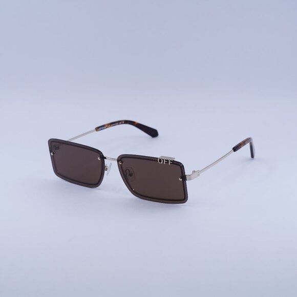 Off-White 🕶️New Off-White OERI13N TAMPA 7664 Sunglasses - Gold Frame Size ONE SIZE - 1 Thumbnail