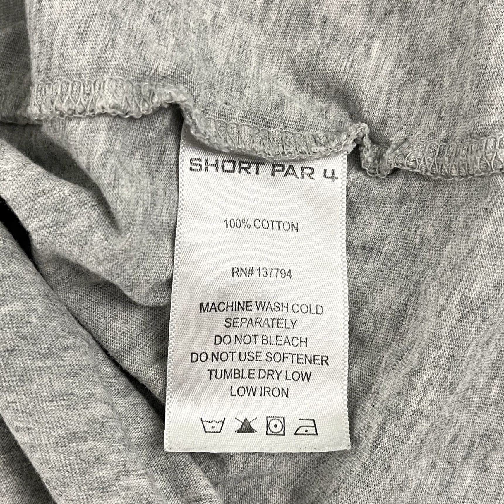 Vintage Short Par 4 Shirt Mens Large Gray Golf USA Flag Patriotic Sport S/S Graphic Tee Size US L / EU 52-54 / 3 - 6 Thumbnail