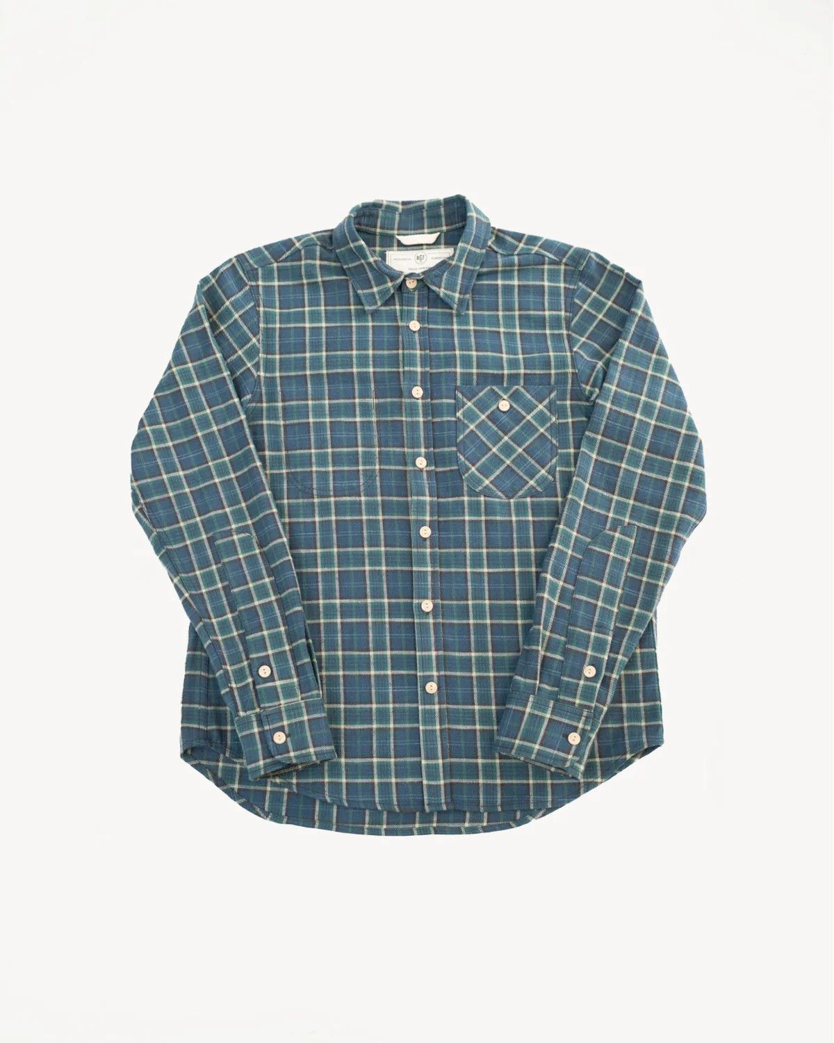 Rogue Territory 💚 Rogue Territory Jumper Shirt in Vintage Slub Plaid NEW Size US M / EU 48-50 / 2 - 1 Thumbnail