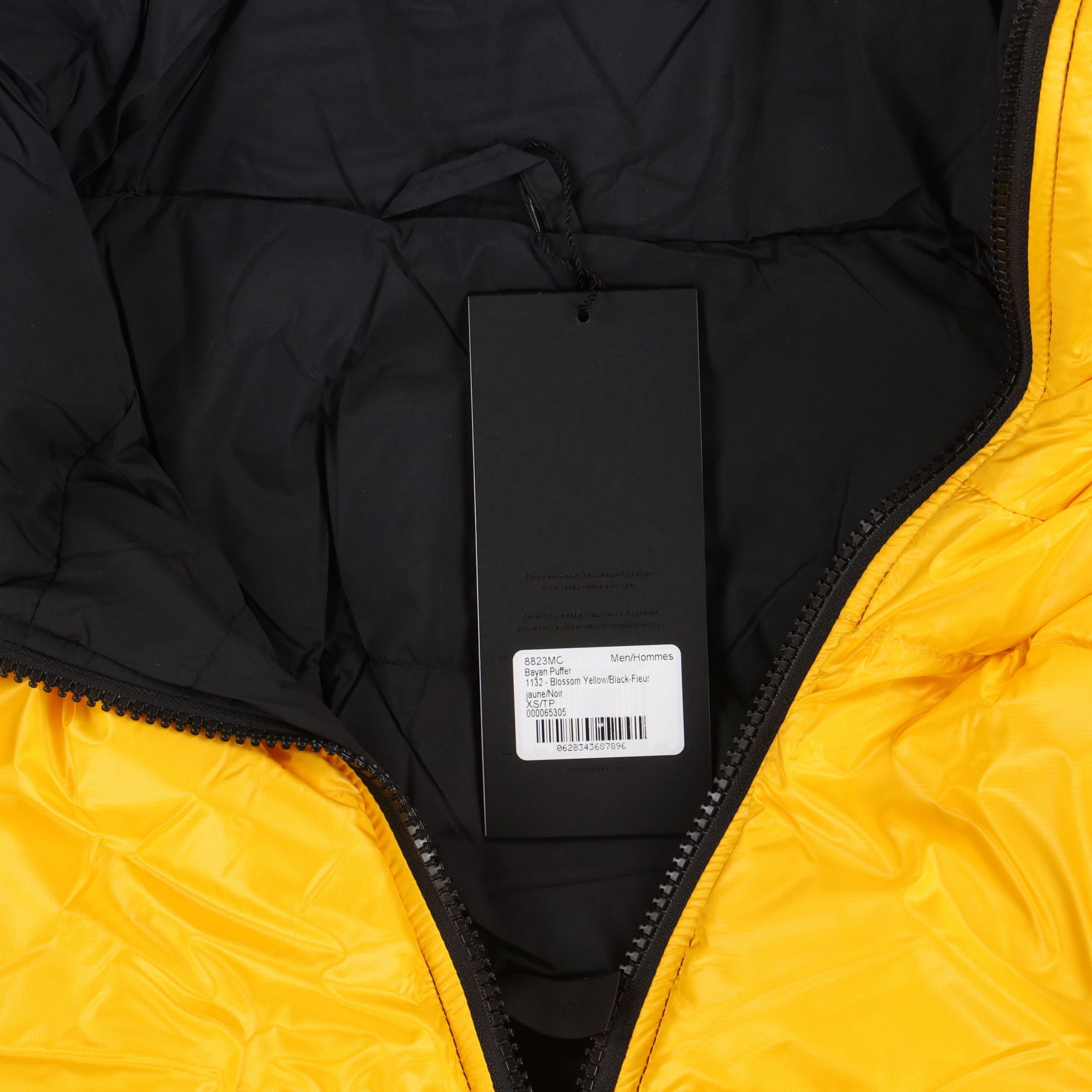 ANGEL CHEN × Canada Goose Black and Yellow Reversible Bayan Puffer Jacket Size US XS / EU 42 / 0 - 7 Thumbnail