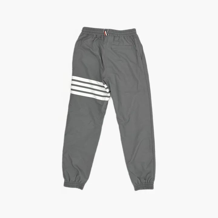 Thom Browne Thom Browne Gray Track Pants with Stripes -2507 Size US 26 / EU 42 - 2 Thumbnail