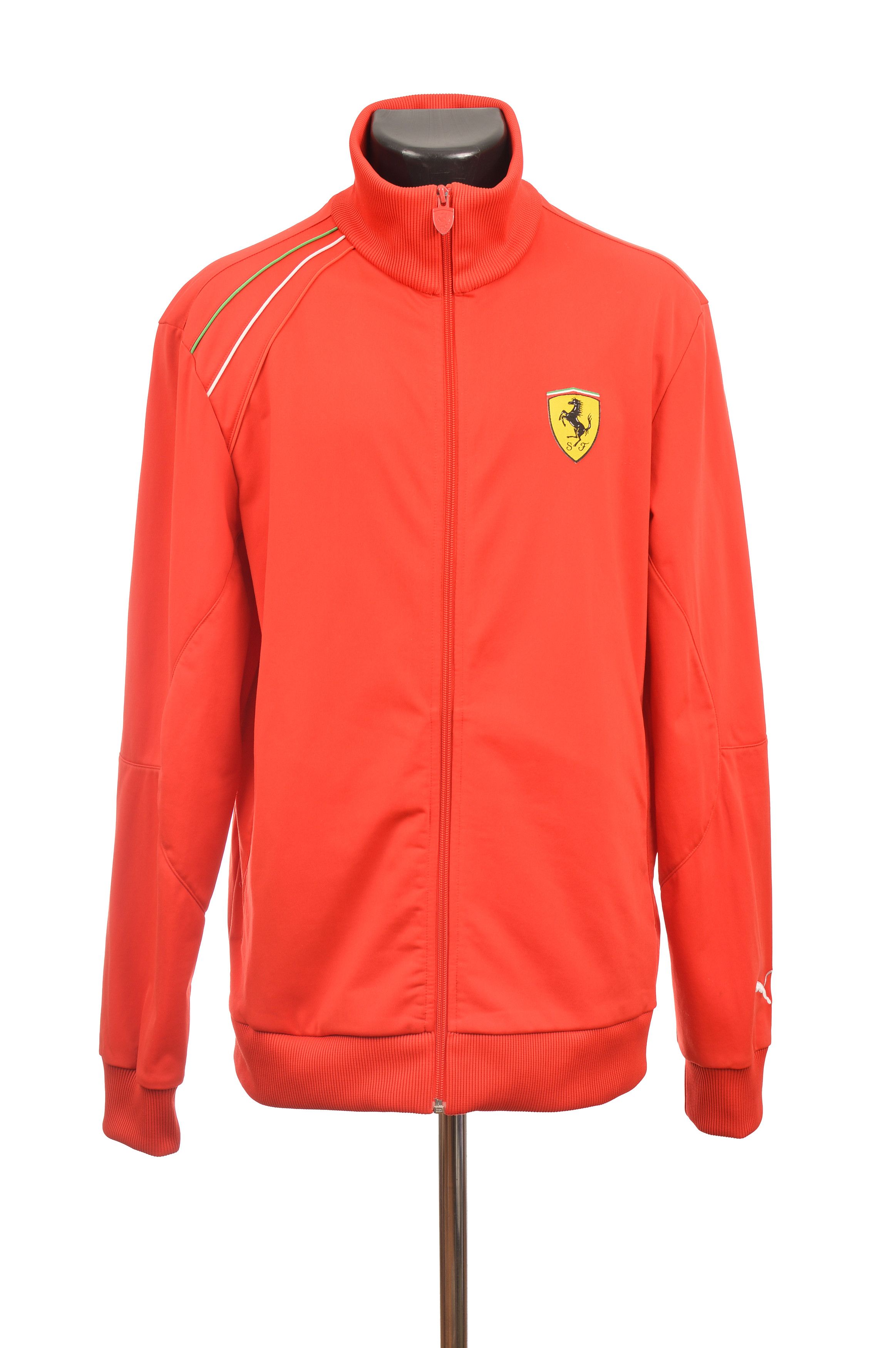 Ferrari × Puma Puma Scuderia Ferrari Red Full-Zip Track Jacket Size US L / EU 52-54 / 3 - 1 Thumbnail