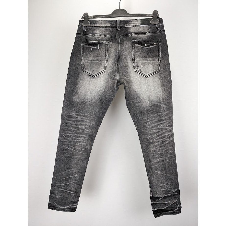 Amiri o1rshd1 MX1 Bandana Jeans in Black Size US 36 / EU 52 - 12 Thumbnail