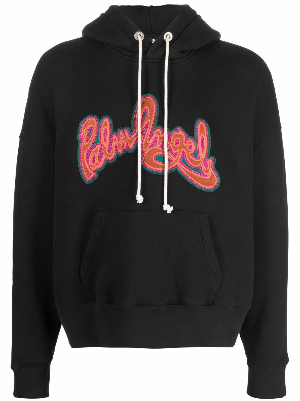 Palm Angels o1y0325 Logo Hoodie in Black Size US XL / EU 56 / 4 - 1 Thumbnail
