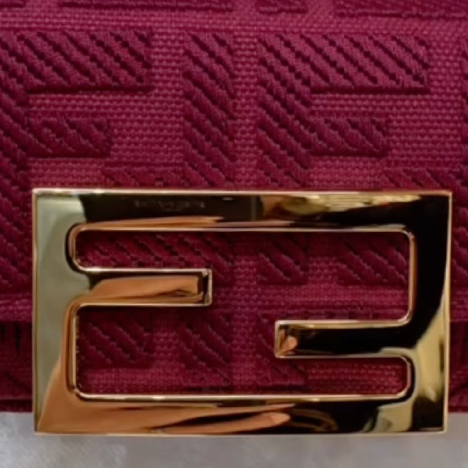 Fendi o1loc1c0824 Size: OS / Baguette Charm in Red Size ONE SIZE - 4 Thumbnail