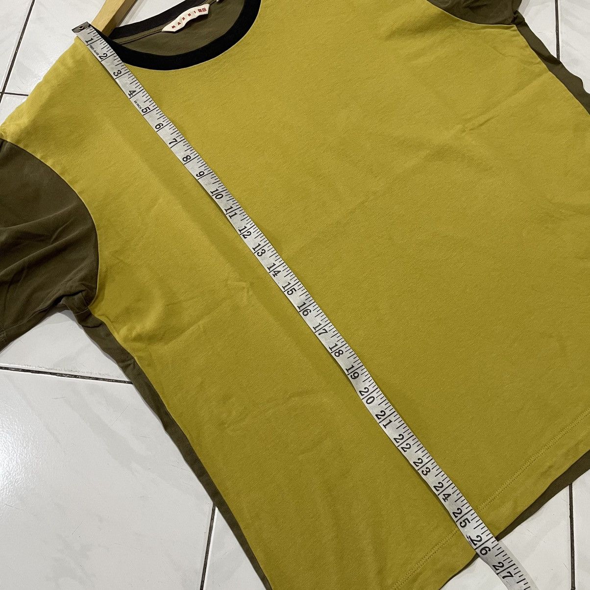Marni × Uniqlo Marni uniqlo twotone color tee Size US L / EU 52-54 / 3 - 7 Thumbnail