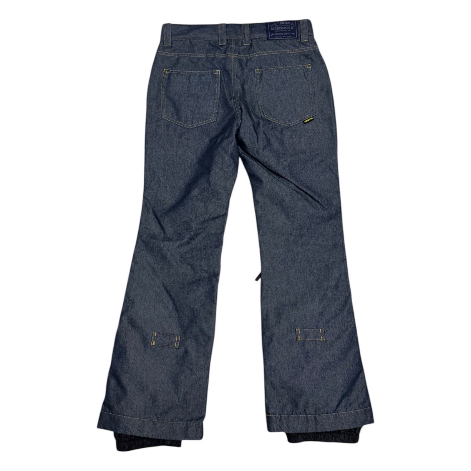 Other RIPZONE Faux Denim Snowboard Ski Winter Snow Pants Small Size 31" - 2 Thumbnail