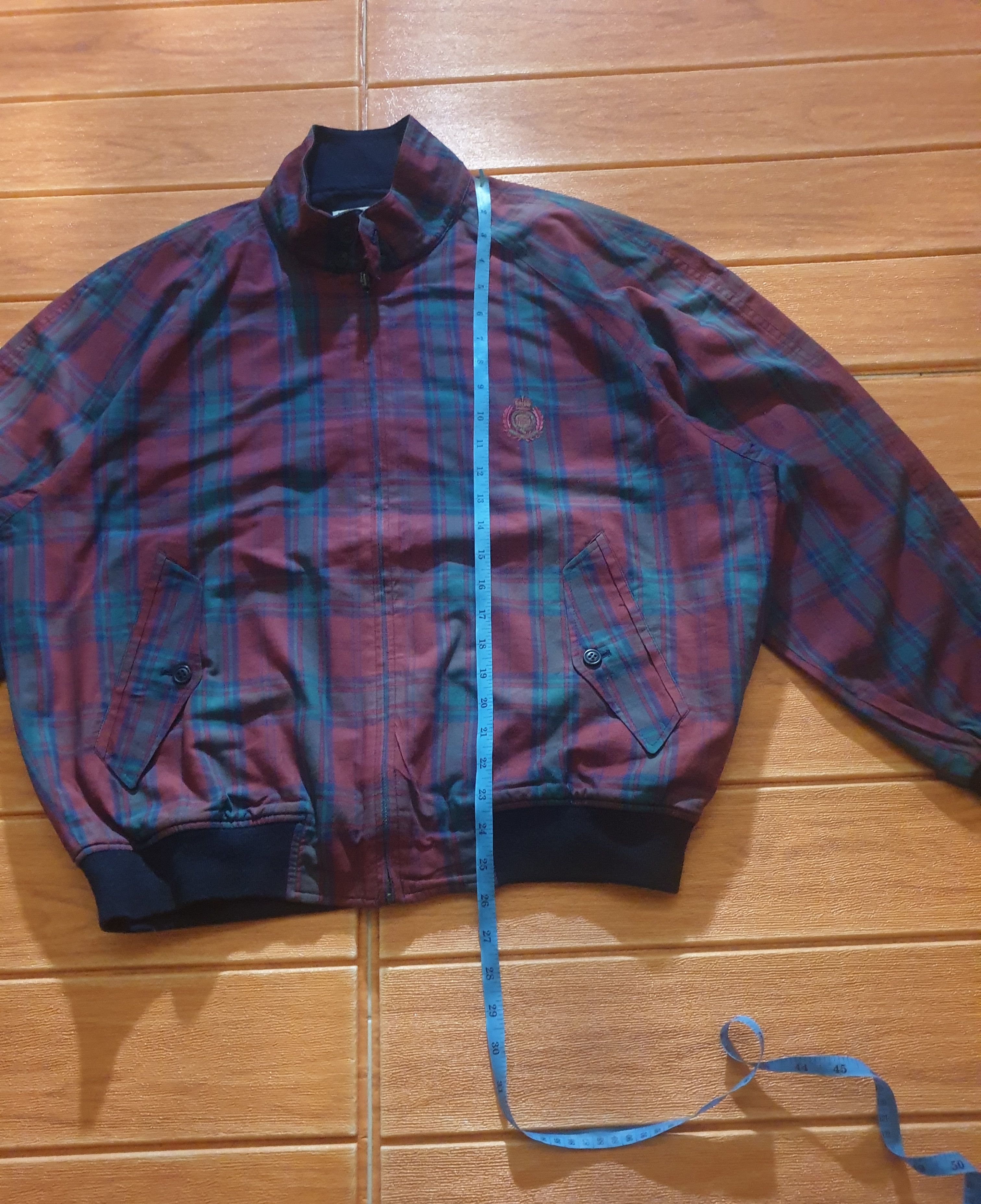 Japanese Brand 💥Vintage grandslam checkered jacket Size US L / EU 52-54 / 3 - 6 Thumbnail