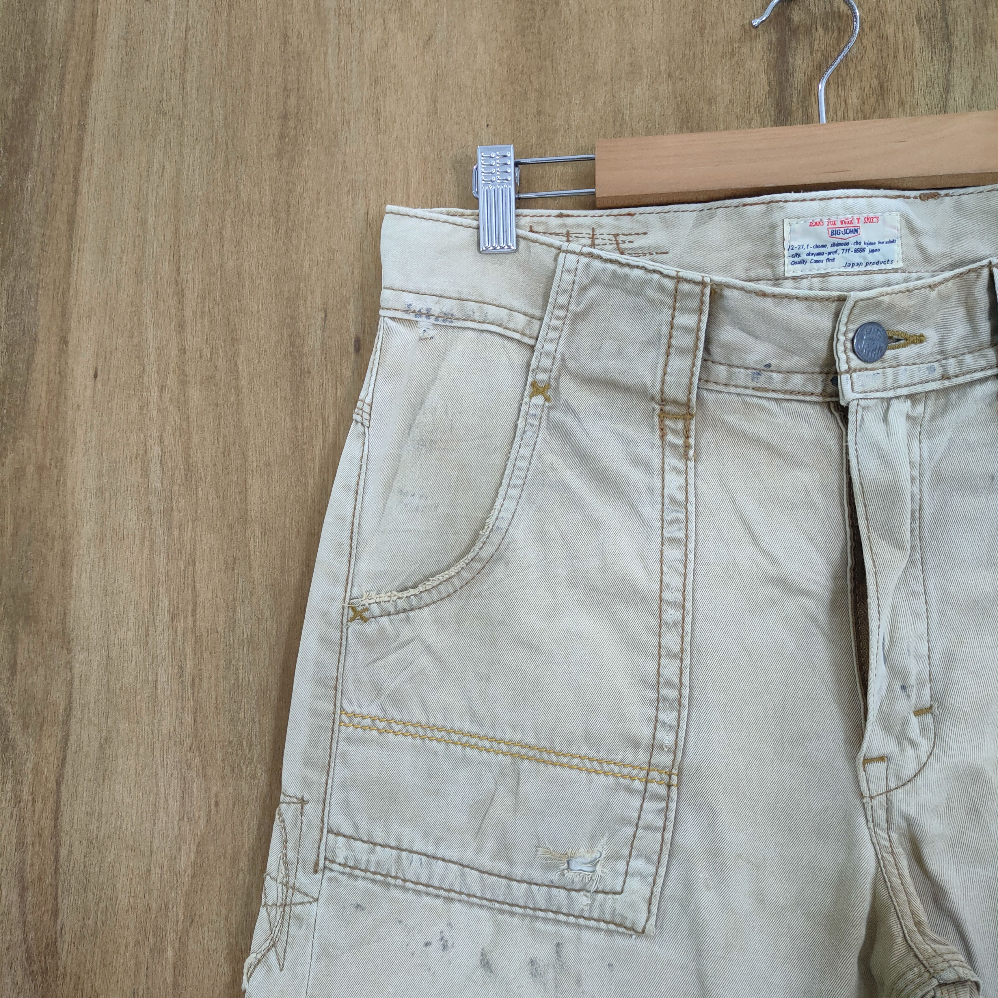 Japanese Brand VINTAGE BIG J DISTRESSED CARGO PANTS Size US 32 / EU 48 - 4 Thumbnail