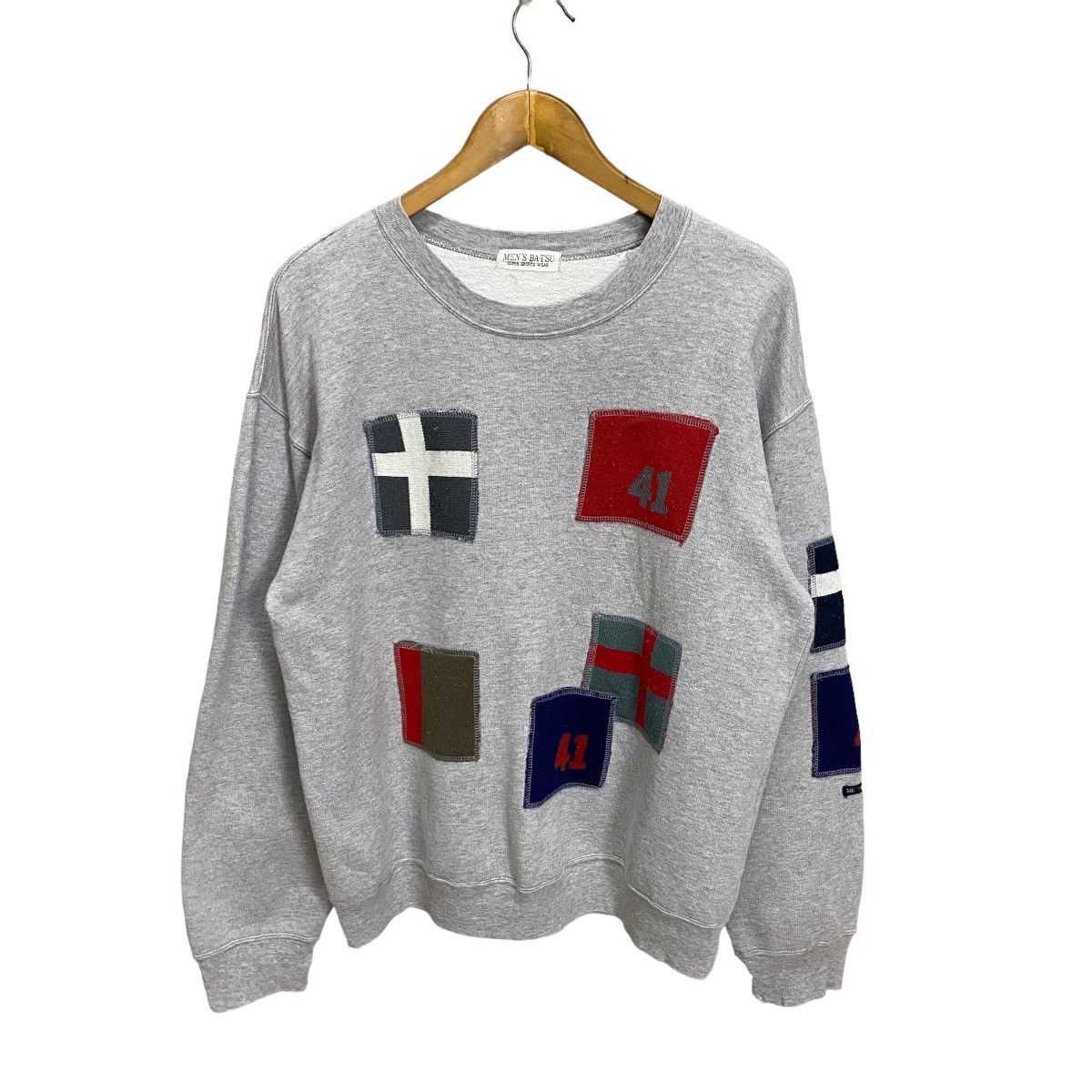 Japanese Brand Men Batsu Vintage Flags crewneck Size US M / EU 48-50 / 2 - 1 Thumbnail