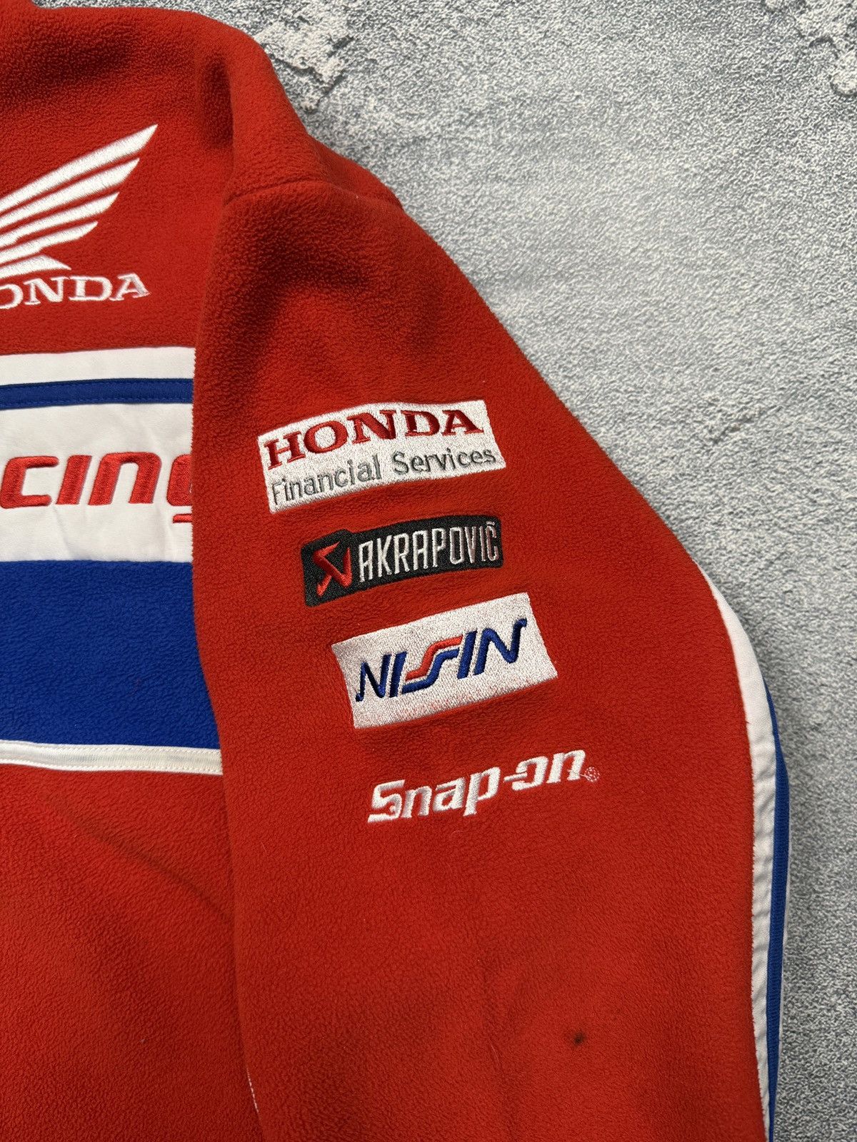 Honda Crazy Honda Racing Fleece Zip Jacket Size US M / EU 48-50 / 2 - 8 Thumbnail