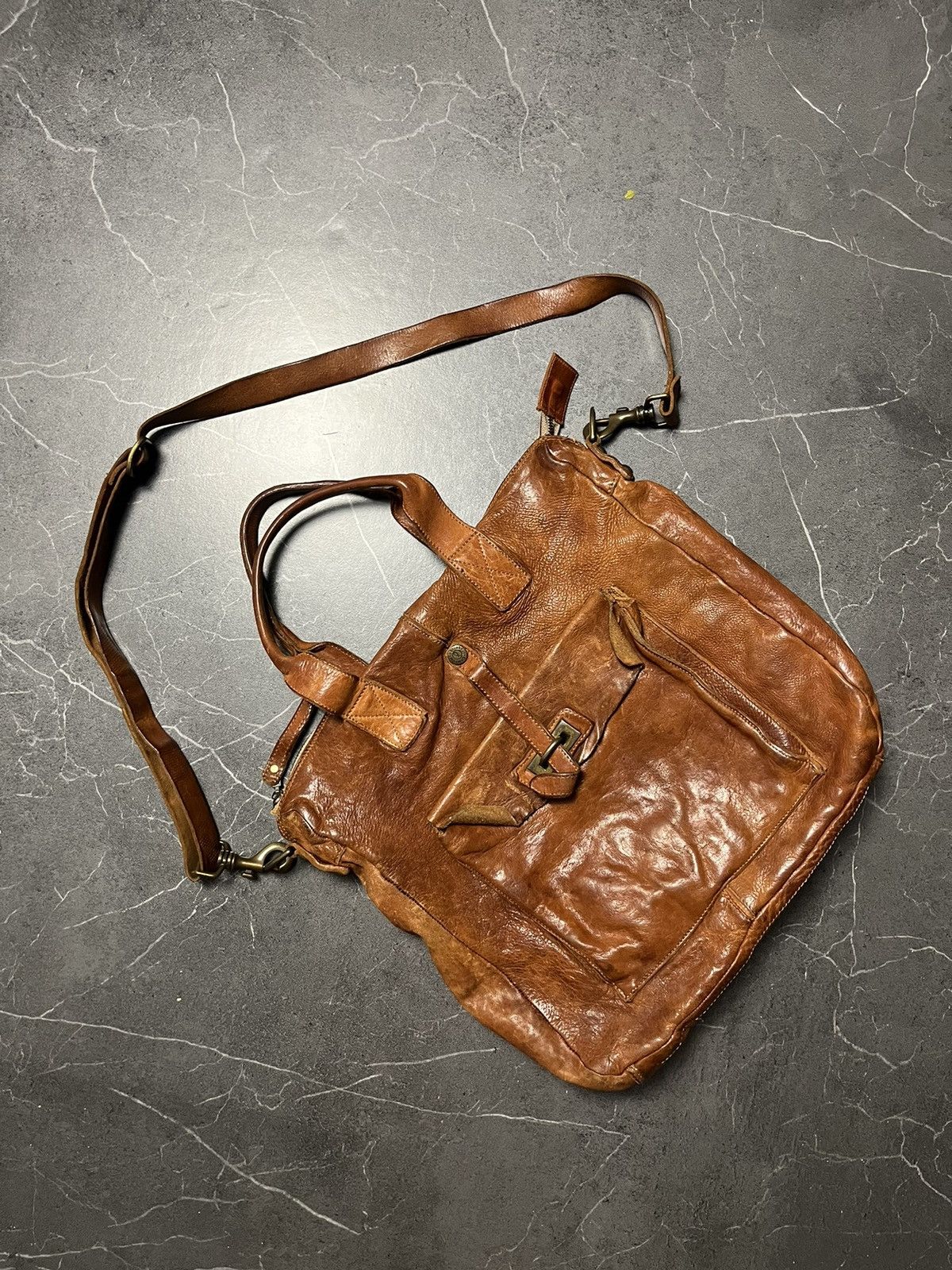 Campomaggi Campomaggi Teodorano 1961 vintage leather bags Size ONE SIZE - 7 Thumbnail
