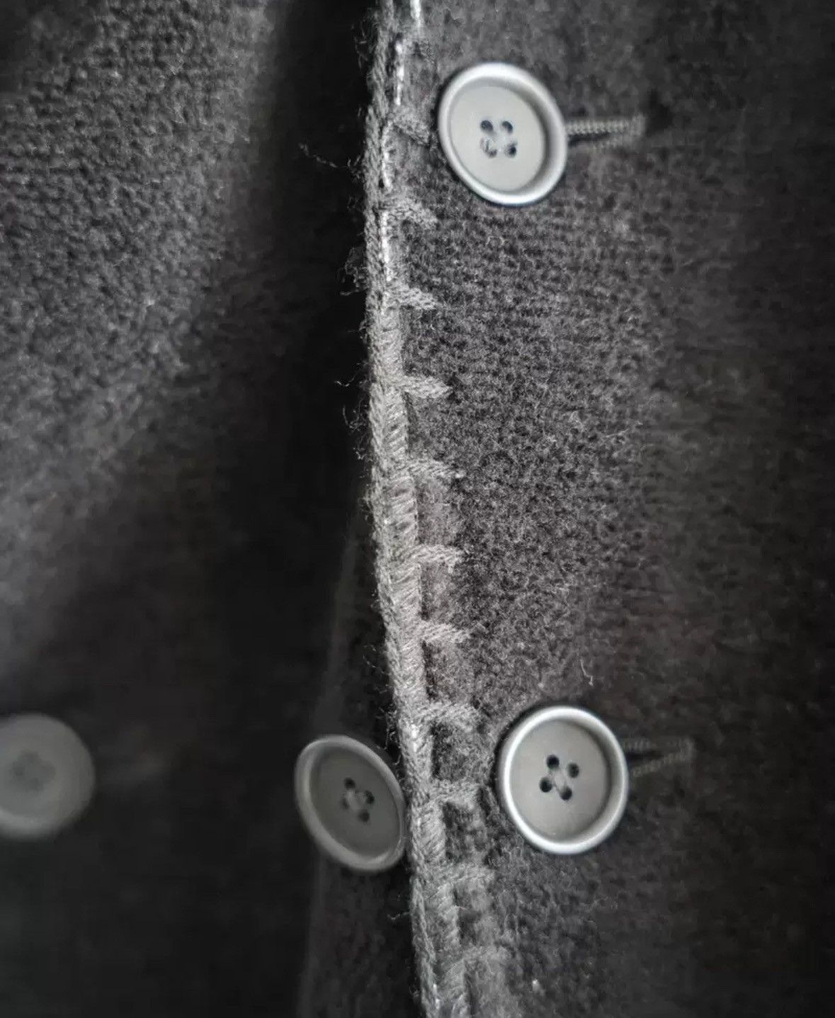 Yohji Yamamoto Yohji Yamamoto 21aw hand sewn multi button coat Size US L / EU 52-54 / 3 - 5 Thumbnail