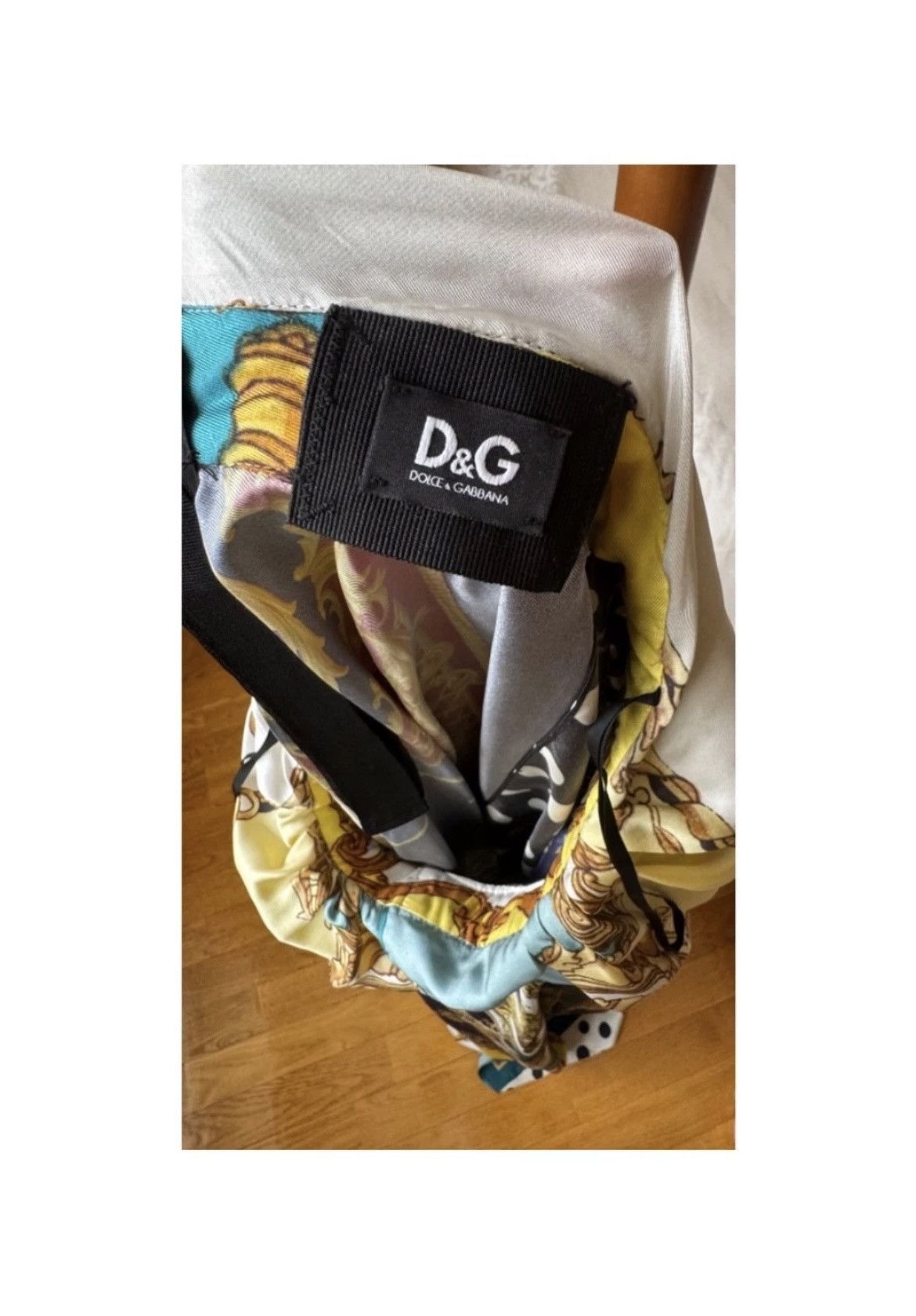 Dolce & Gabbana Dolce & Gabbana Spring Summer 2012 Runway Patchwork Dress Size L / US 10 / IT 46 - 4 Thumbnail