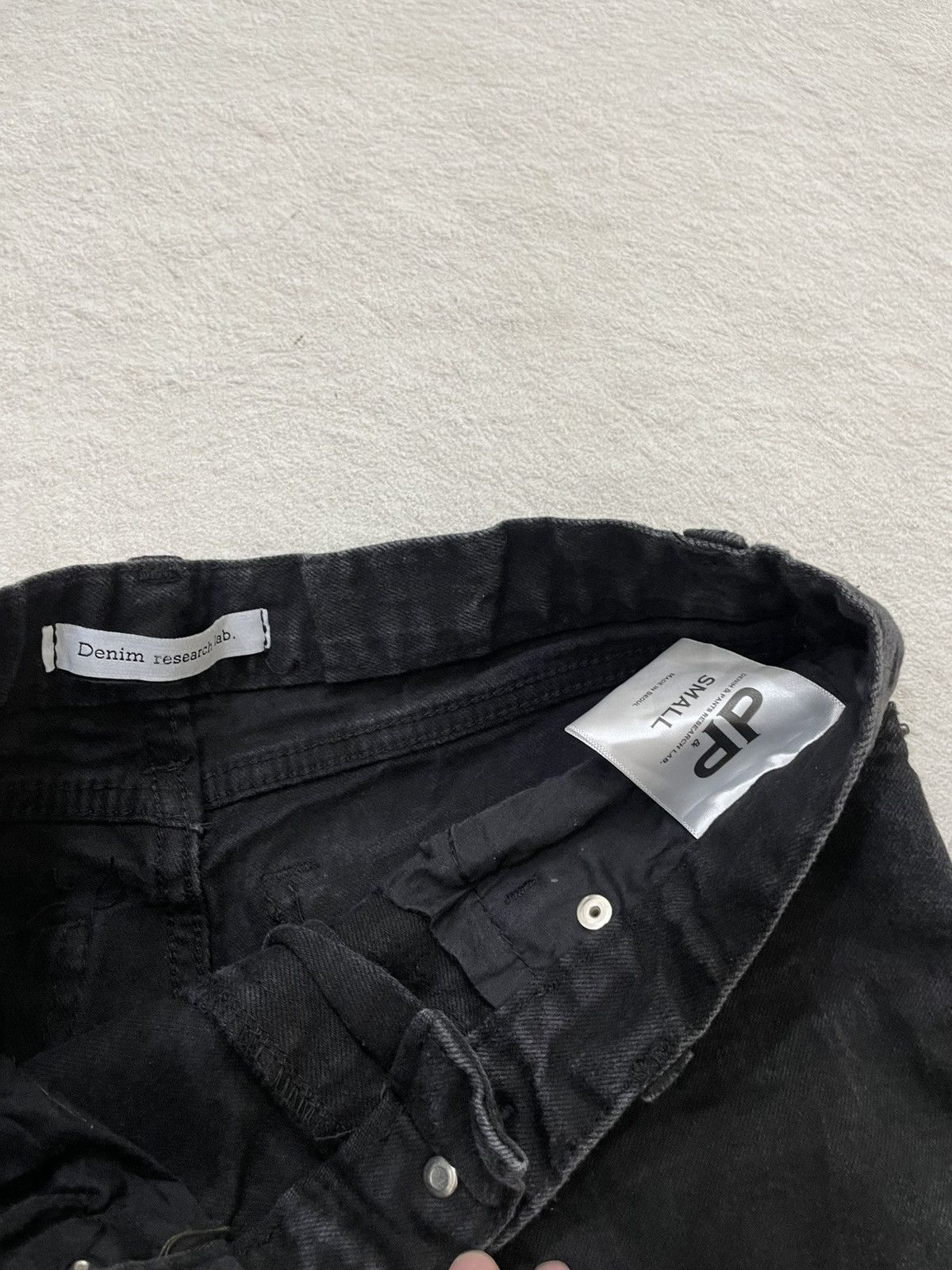 Tornado Mart 2000s Japanese Kapital Flare Black Denim Washed ifsix LGB Size US 28 / EU 44 - 5 Thumbnail