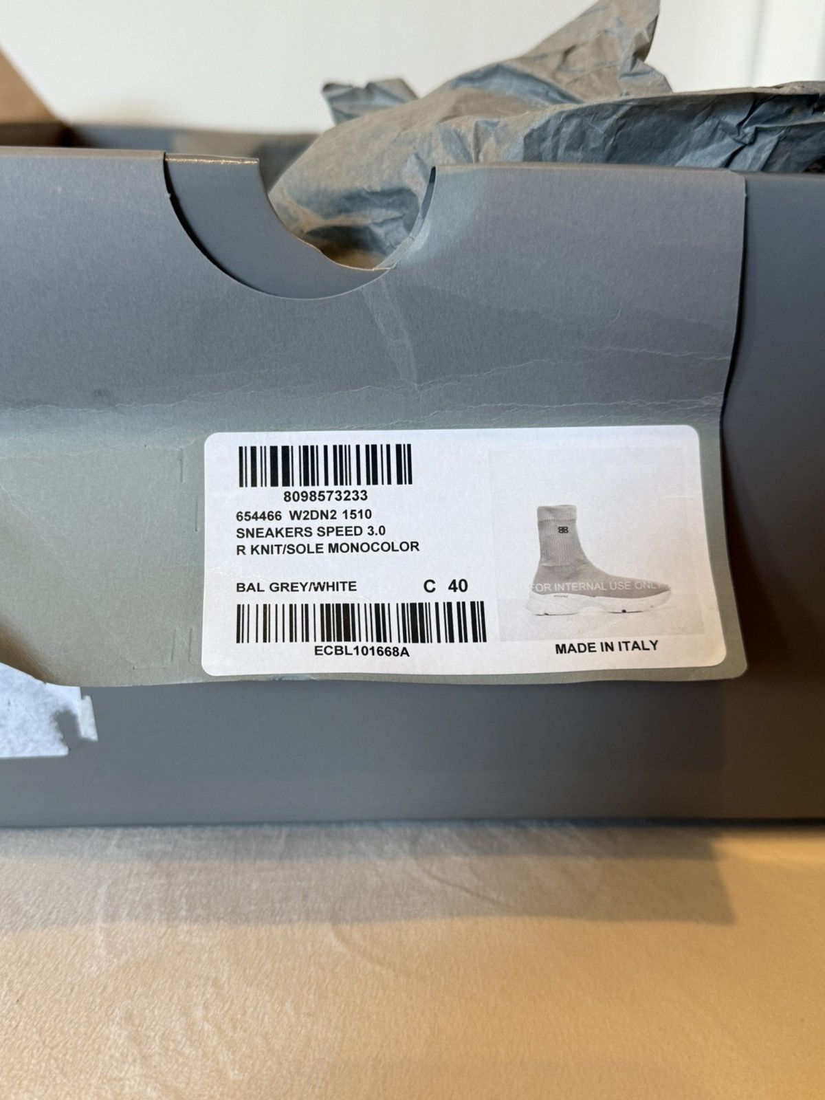 Balenciaga 💎 NEW Balenciaga Speed 3.0 Running Shoes Size 10 Size US 10 / EU 43 - 6 Thumbnail