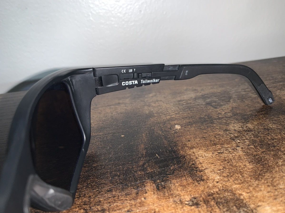 Zara MATTE COSTA TAILWALKER 580p ADJUSTABLE POLARIZED SUNGLASSES Size ONE SIZE - 6 Thumbnail