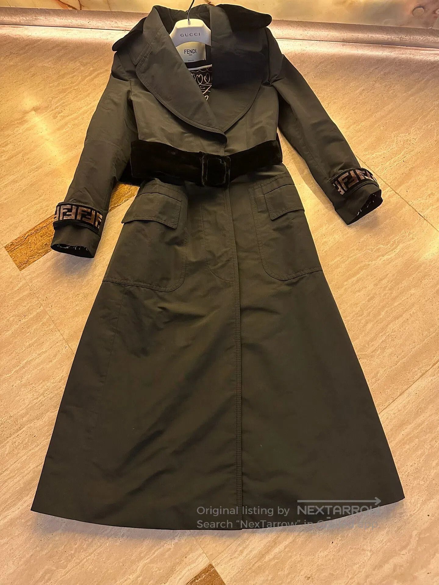 Fendi Fendi Water-resistant Trench Coat. Size US S / EU 44-46 / 1 - 2 Thumbnail