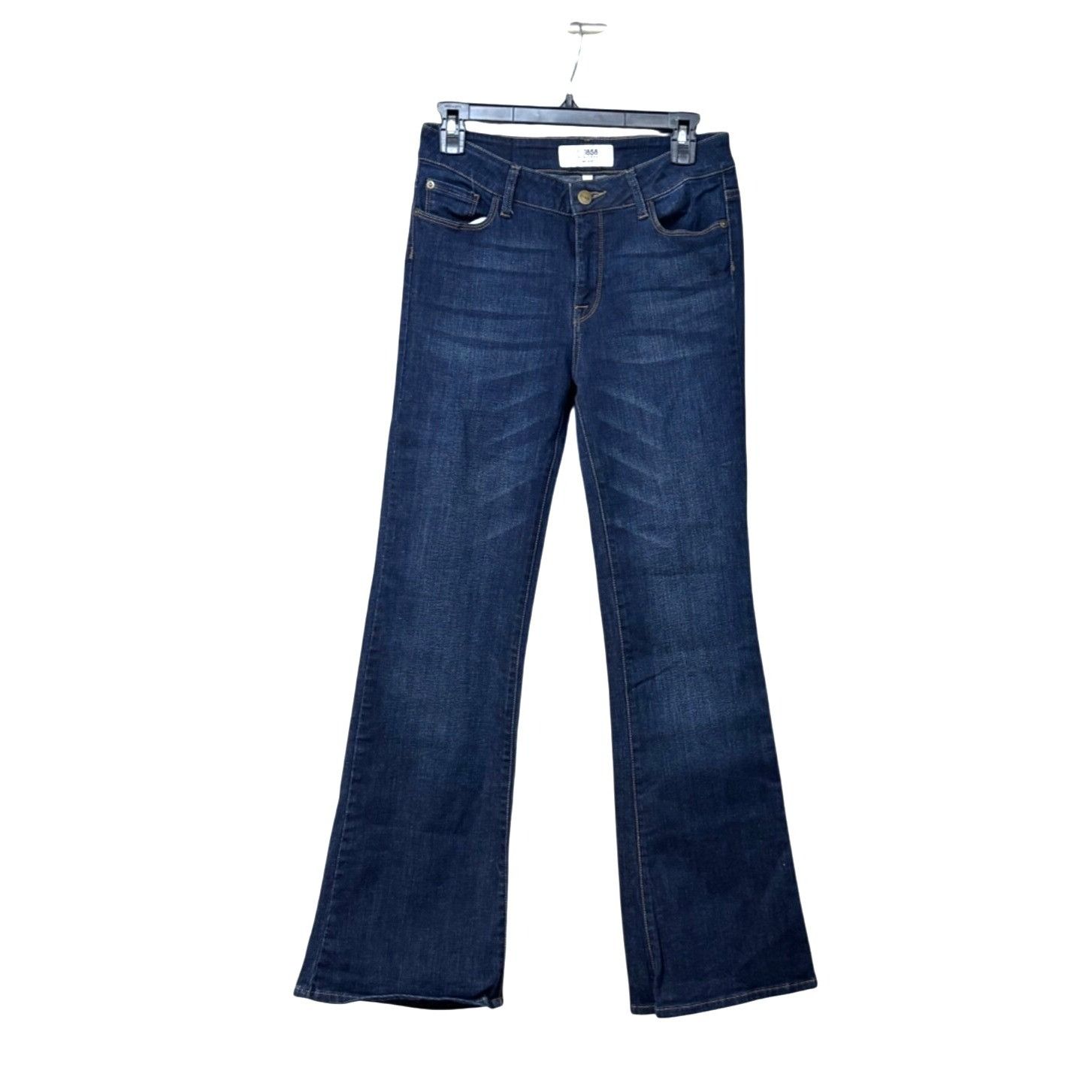 Other M1868 Womens Dark Wash Denim Flare Jeans Size 4/27" Size 27" / US 4 / IT 40 - 10 Thumbnail