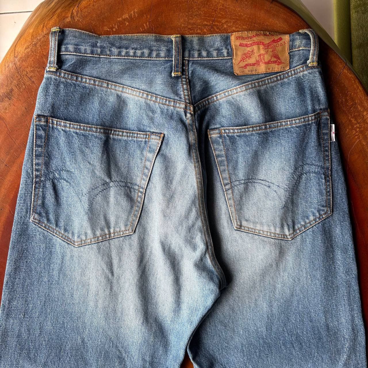 Studio D'Artisan Studio D’Artisan “ DOIS “ The Monster Selvedge Jeans Pants Size US 30 / EU 46 - 5 Thumbnail