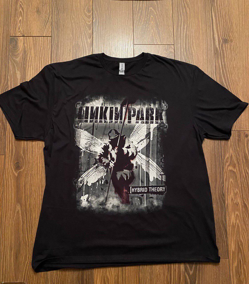 Band Tees Linkin Park Hybrid Theory T-Shirt 2 SIDE Korn Deftones y2k Size US XL / EU 56 / 4 - 1 Thumbnail