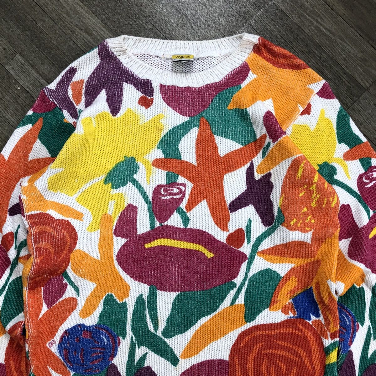 Coogi Vintage Done Art Design Coogi Style Sweater Size US M / EU 48-50 / 2 - 2 Thumbnail