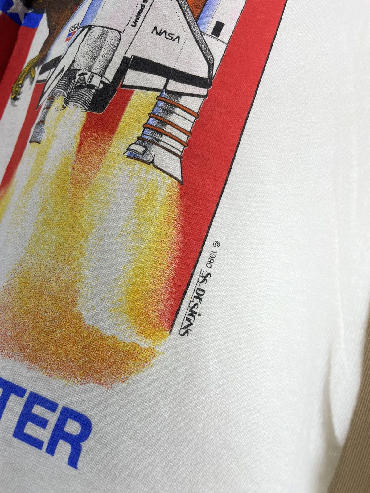 NASA × Vintage NASA 1990 Kennedy Space Center vintage T shirt Size US M / EU 48-50 / 2 - 8 Thumbnail