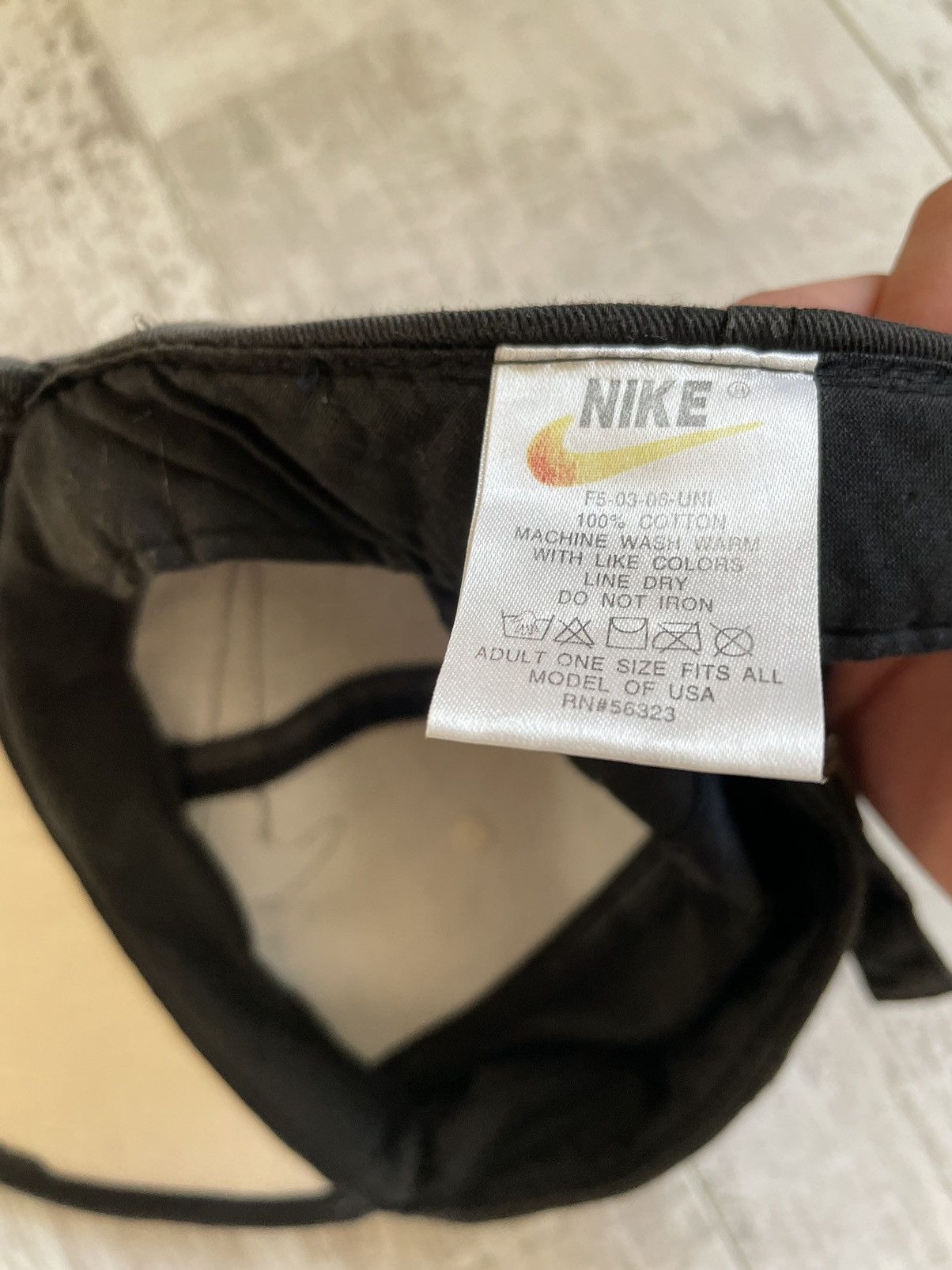 Nike Nike 80’s Vintage Swoosh Y2K Hat Cap USA Size ONE SIZE - 9 Thumbnail
