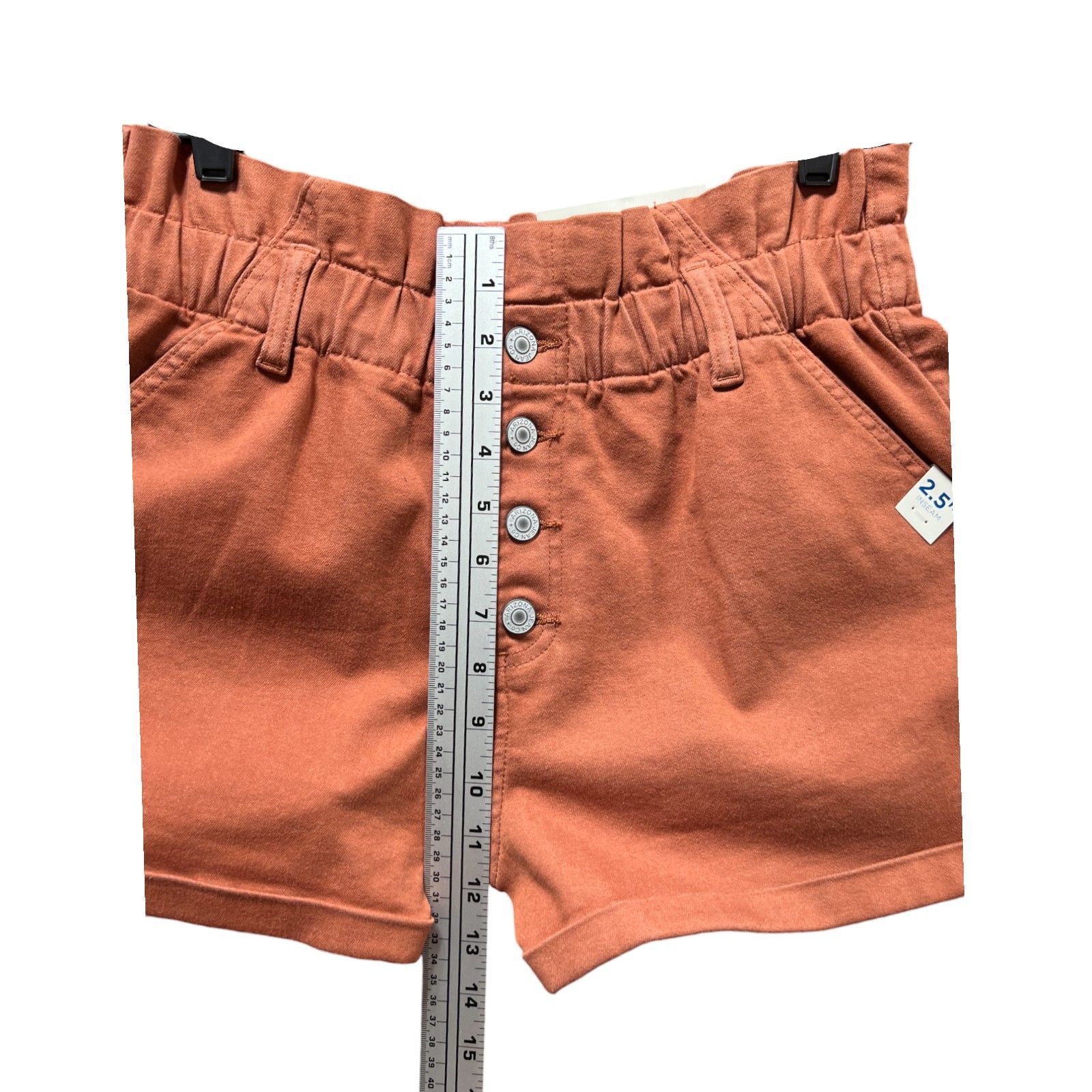 Arizona Jean Co. Arizona - Women's High Rise Denim Short - Brown - 13 Size 31" - 7 Thumbnail