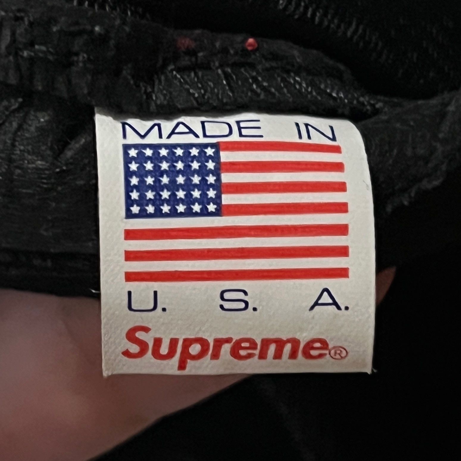 Supreme Supreme 2008 Herringbone Camp Cap Navy Size ONE SIZE - 9 Thumbnail