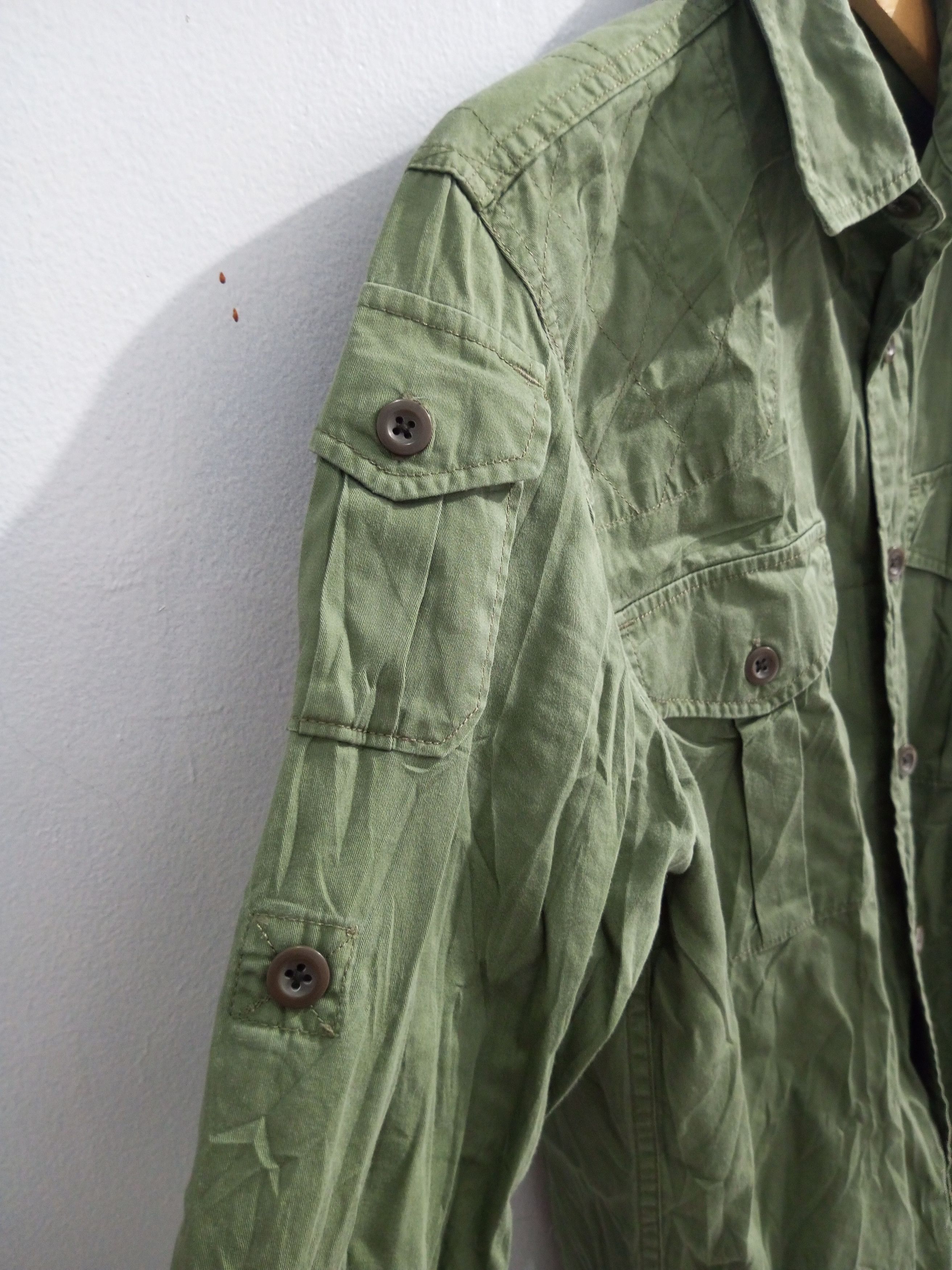 Denim & Supply Ralph Lauren Vintage Denim & supply Ralph lauren military long sleeve Size US L / EU 52-54 / 3 - 3 Thumbnail
