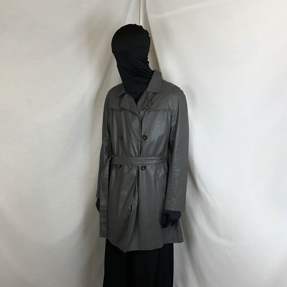 Jil Sander Jil Sander Waxed Trench Coat - SS08 Size US M / EU 48-50 / 2 - 2 Thumbnail