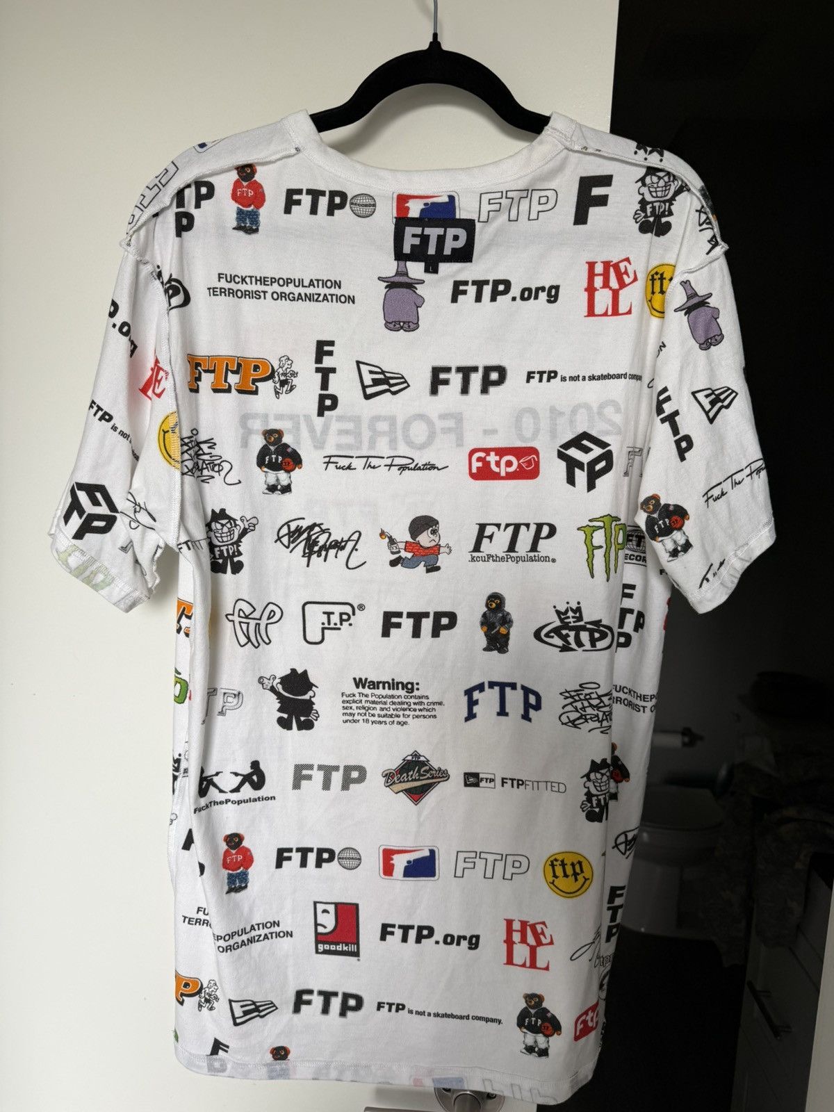 Fuck The Population FTP anniversary shirt Size US L / EU 52-54 / 3 - 2 Thumbnail