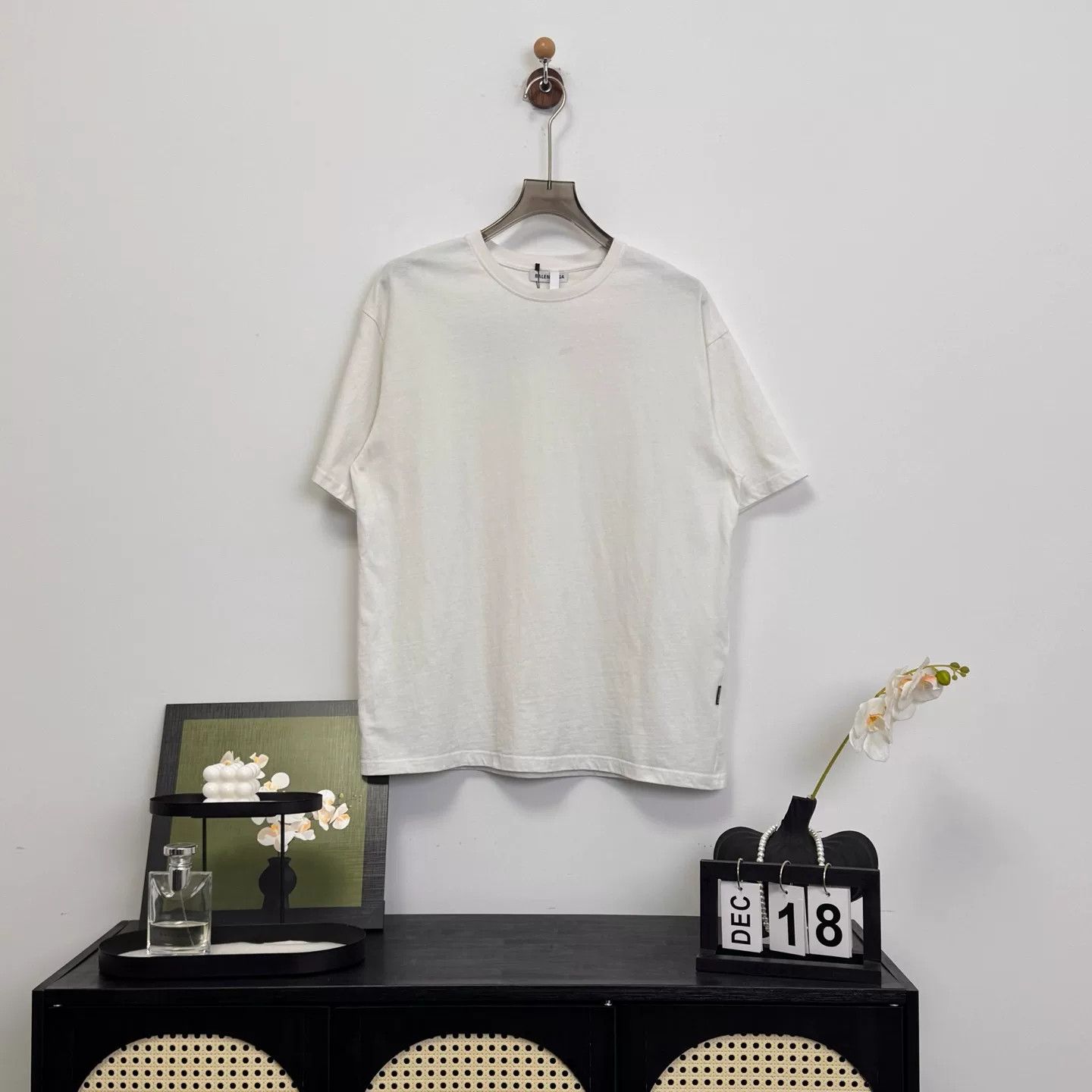 Balenciaga Balenciaga Techno Embroidered Short Sleeve T-Shirt Size US XS / EU 42 / 0 - 1 Thumbnail