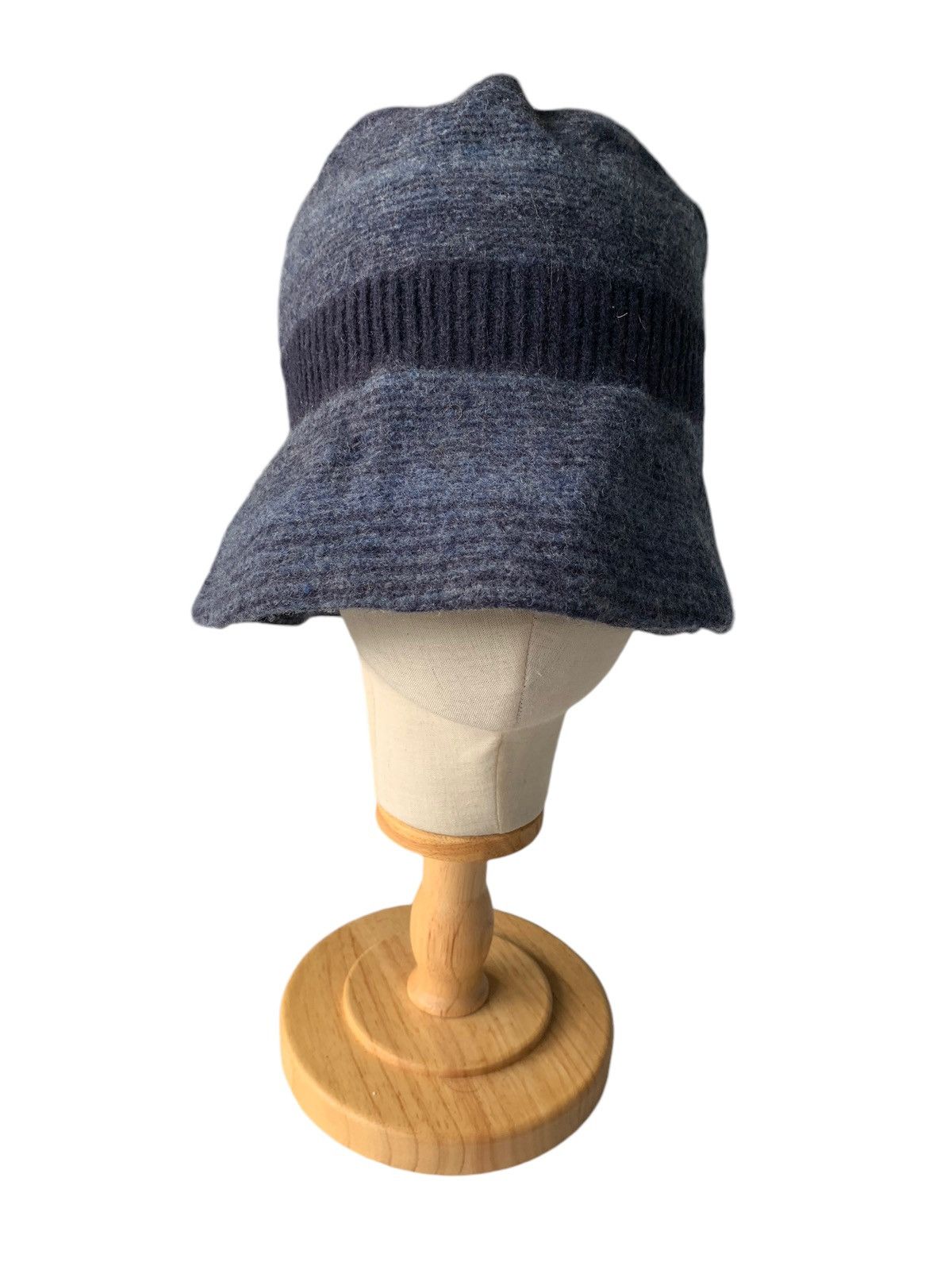 Japanese Brand Japanese style Gravure Wool bucket Hats Size ONE SIZE - 7 Thumbnail