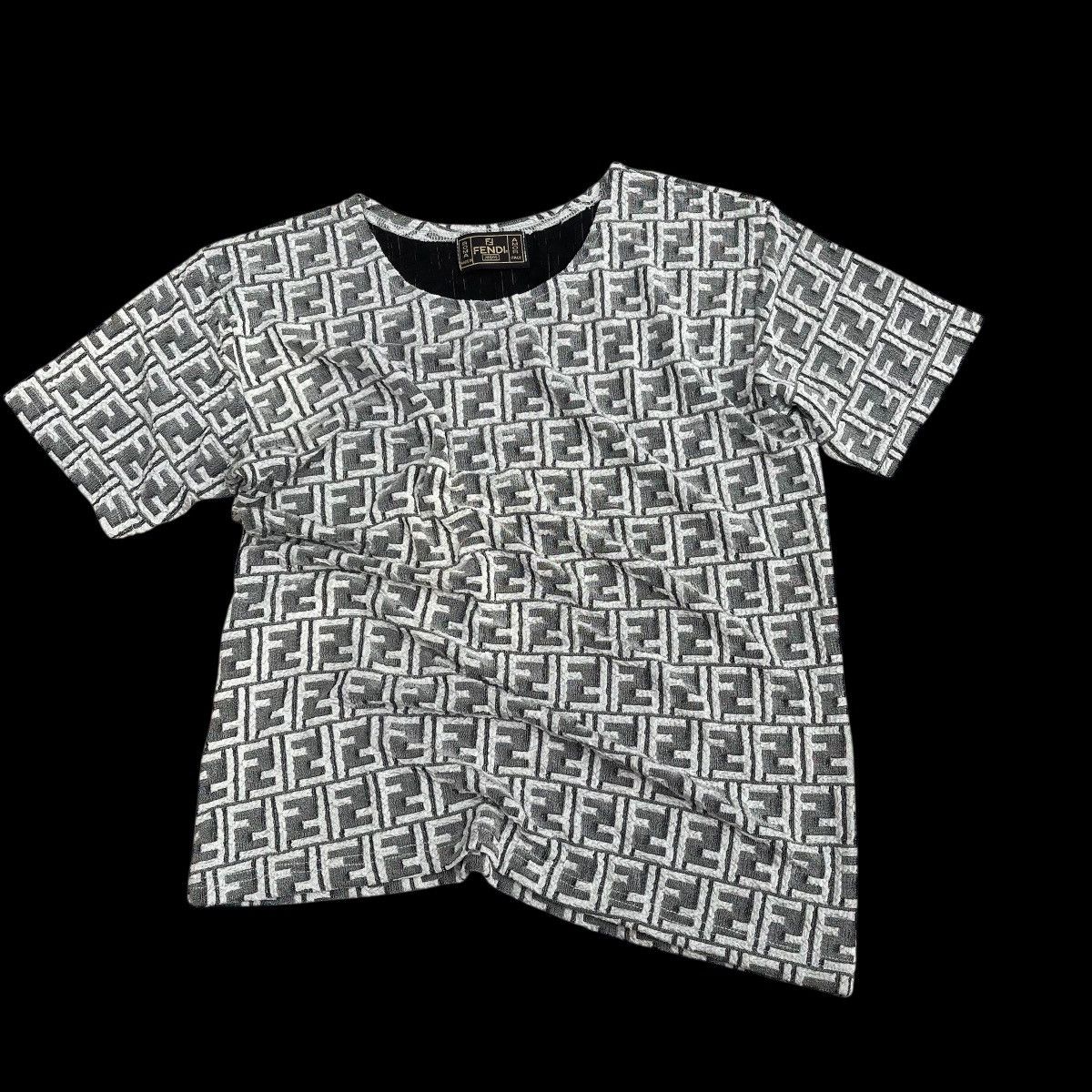 Fendi Vintage 90s fendi short sleeve Size L / US 10 / IT 46 - 1 Thumbnail