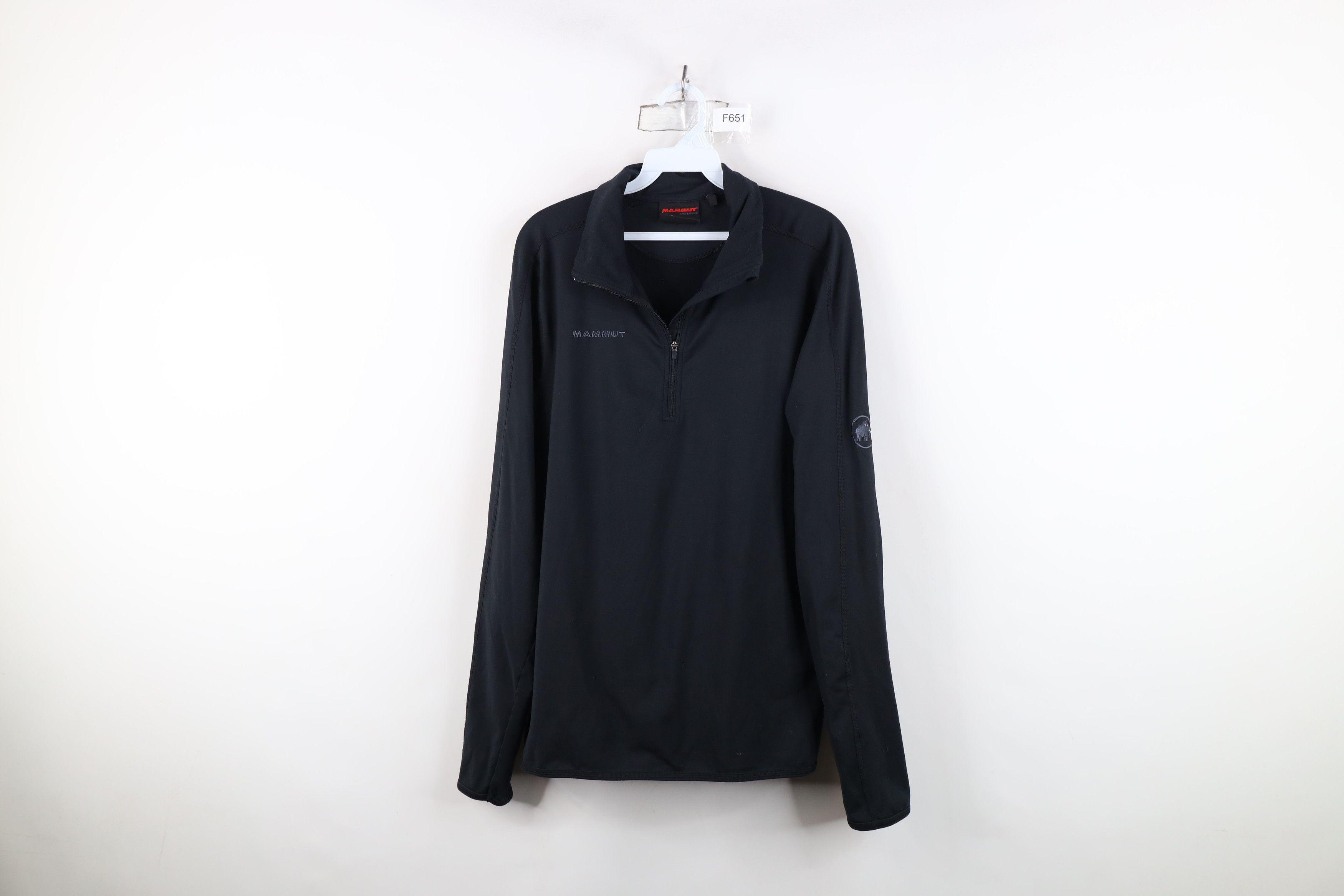 Mammut Mammut Trekking Snow Half Zip Pullover Jacket Top Black Size US M / EU 48-50 / 2 - 1 Thumbnail
