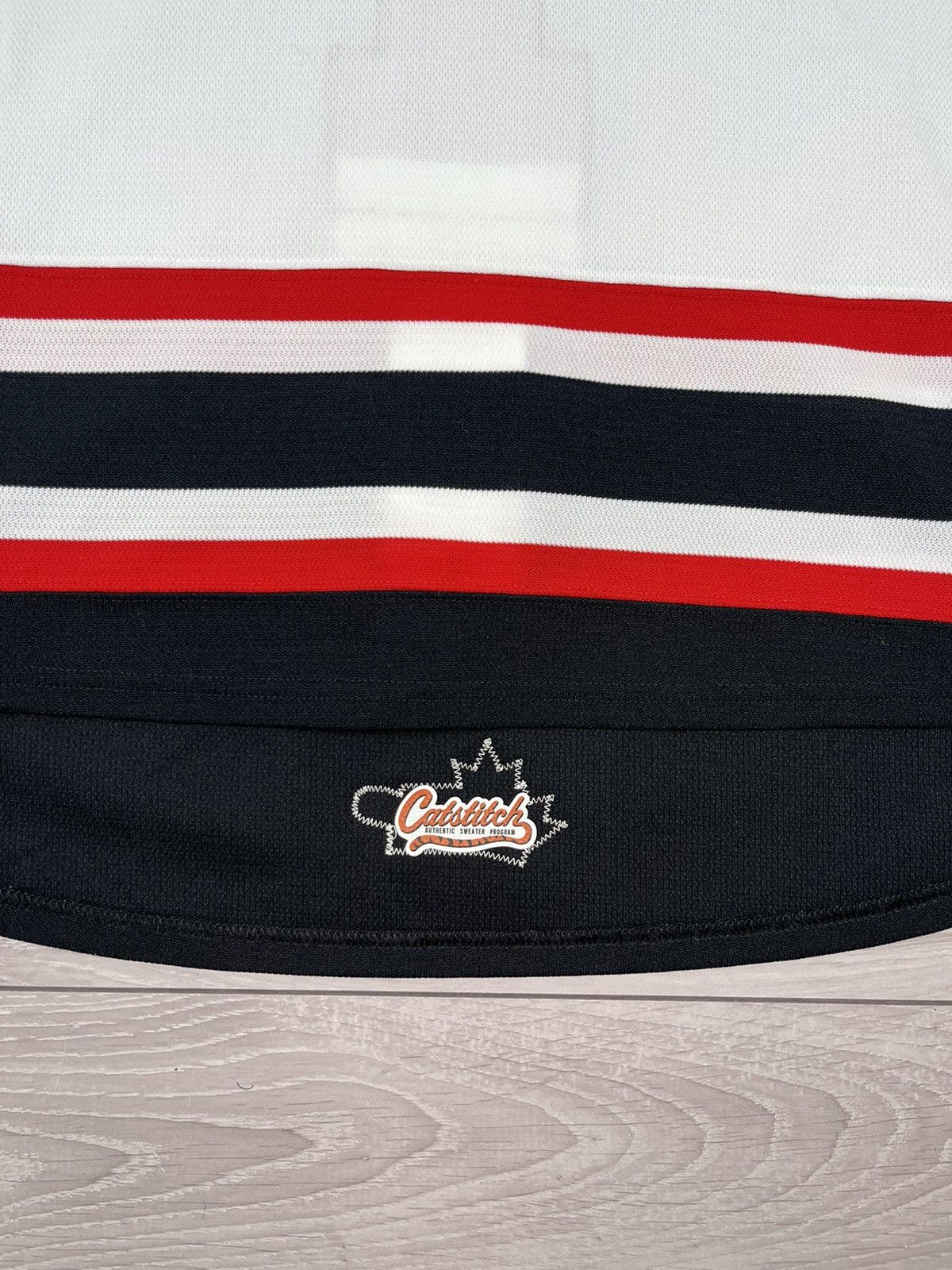 Ccm Owen Sound CCM OHL Attack Player Issue Hockey Jersey Size US XL / EU 56 / 4 - 6 Thumbnail